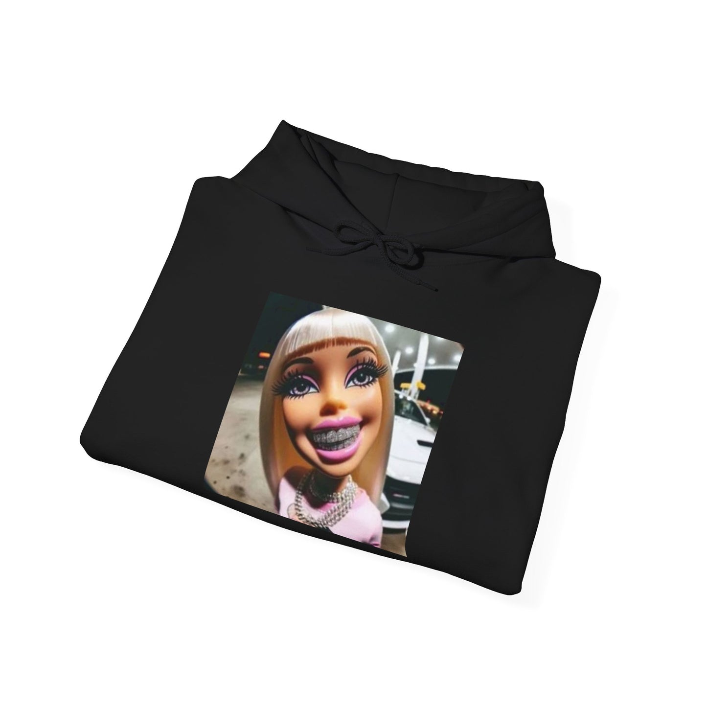 Blocked "Selfie" Hoodie