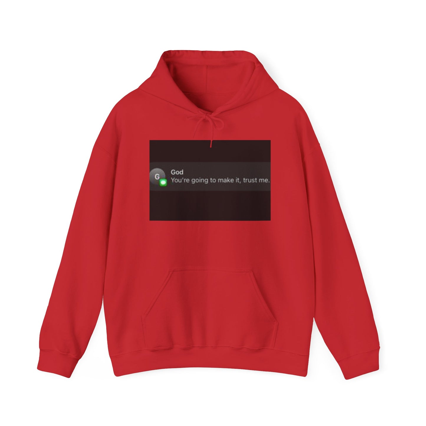 Blocked "God's Texting" Hoodie