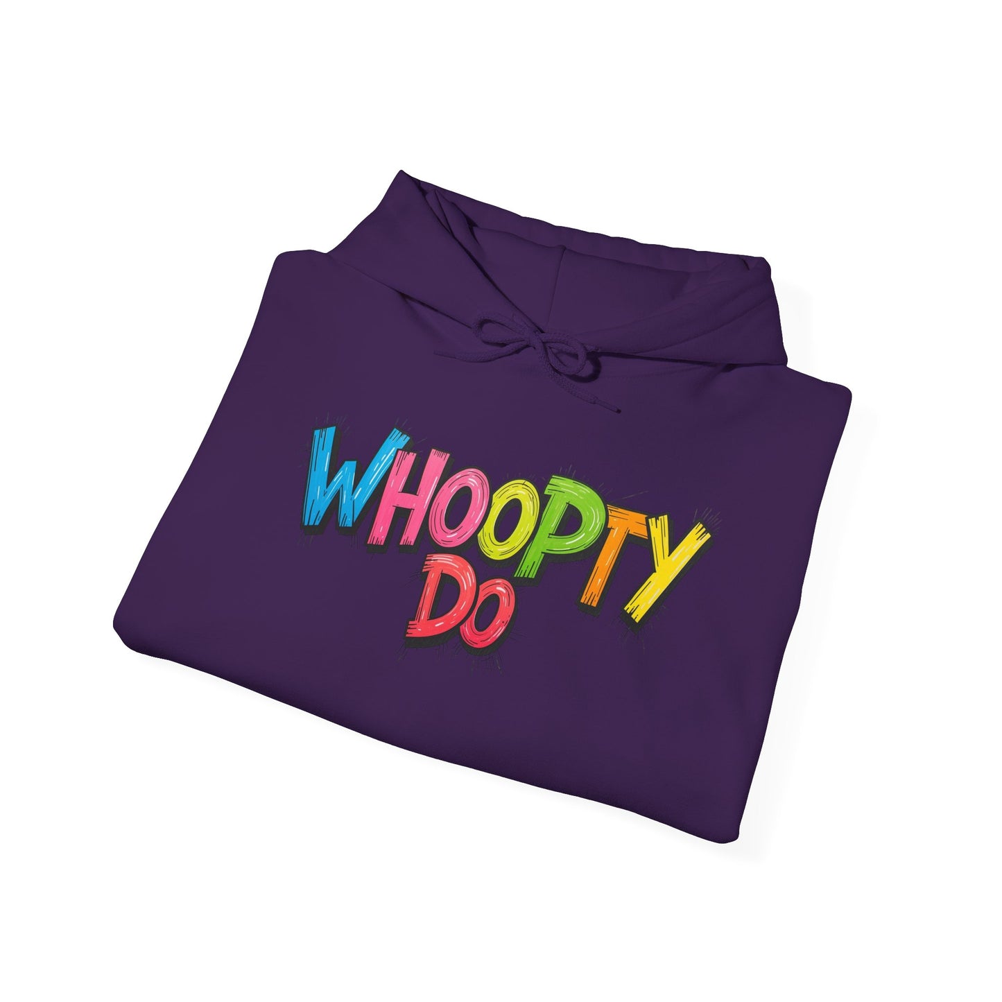 Blocked "Whoopty Do" Hoodie