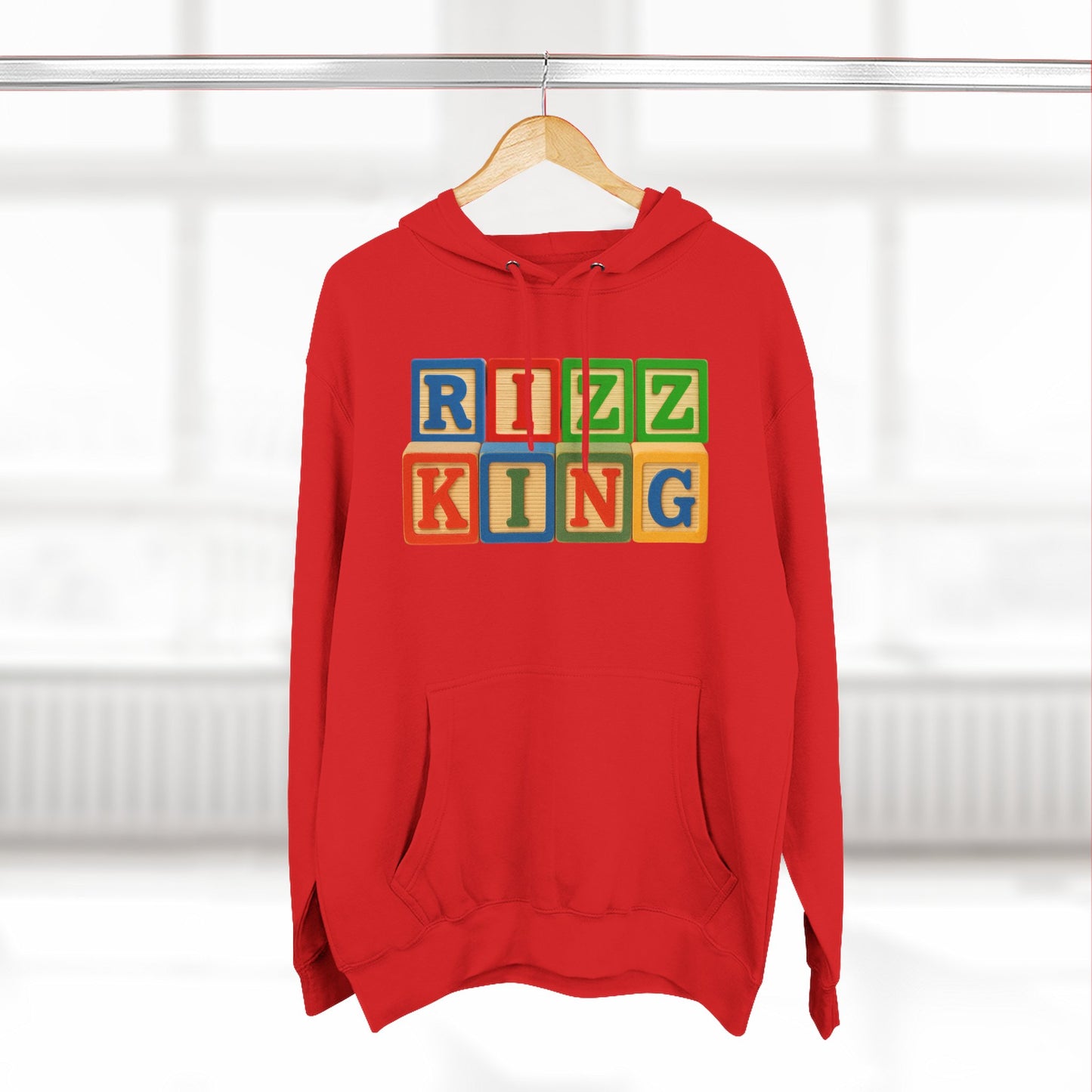 Blocked "Rizz King" Hoodie