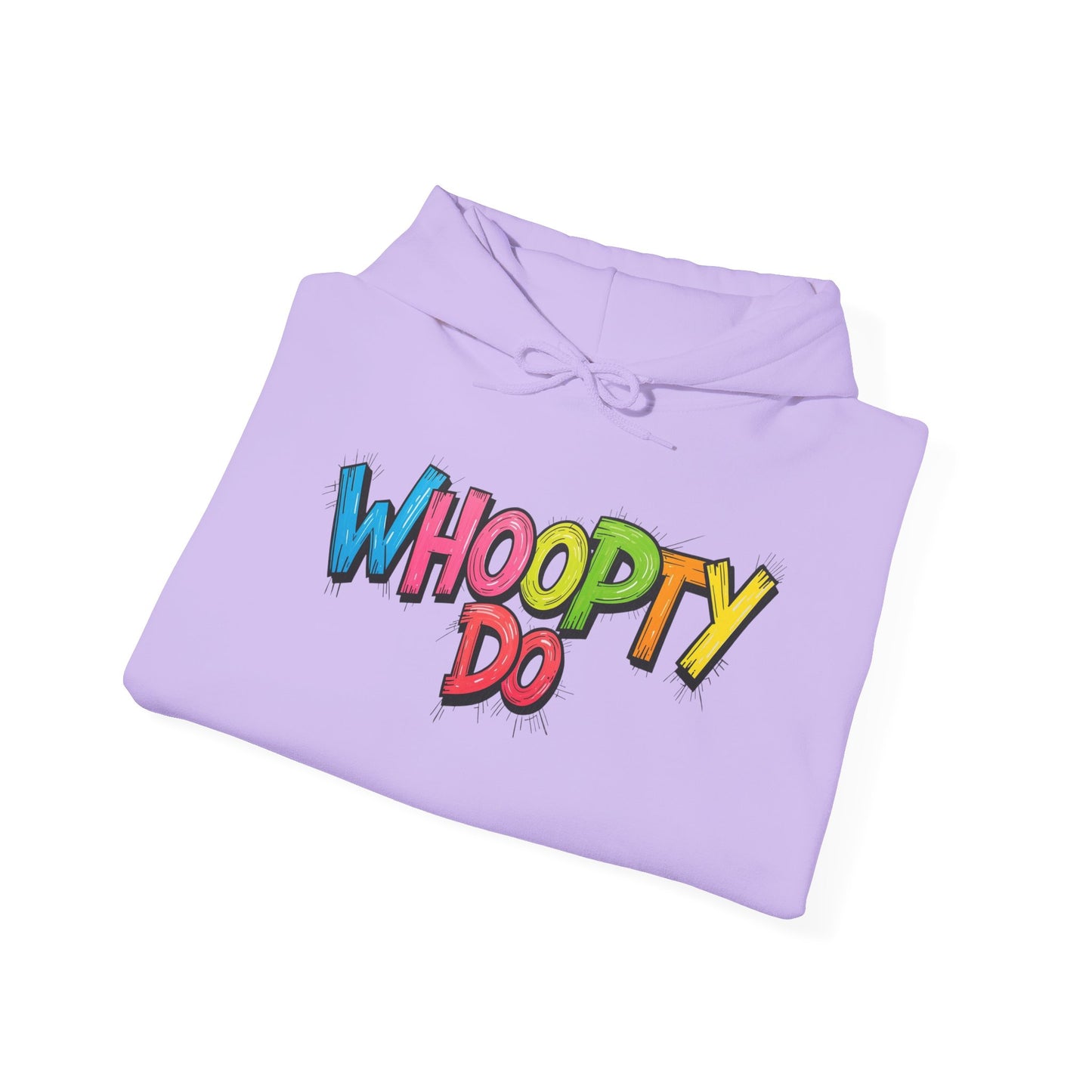 Blocked "Whoopty Do" Hoodie