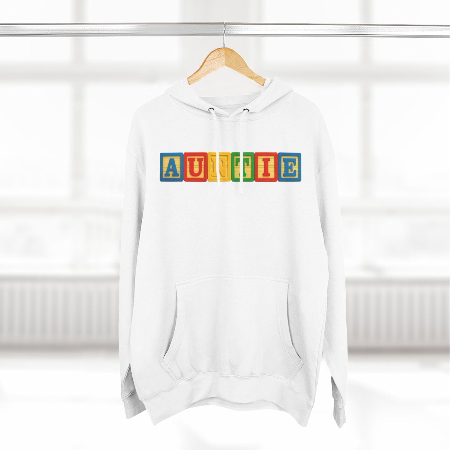 Blocked "Auntie" Hoodie