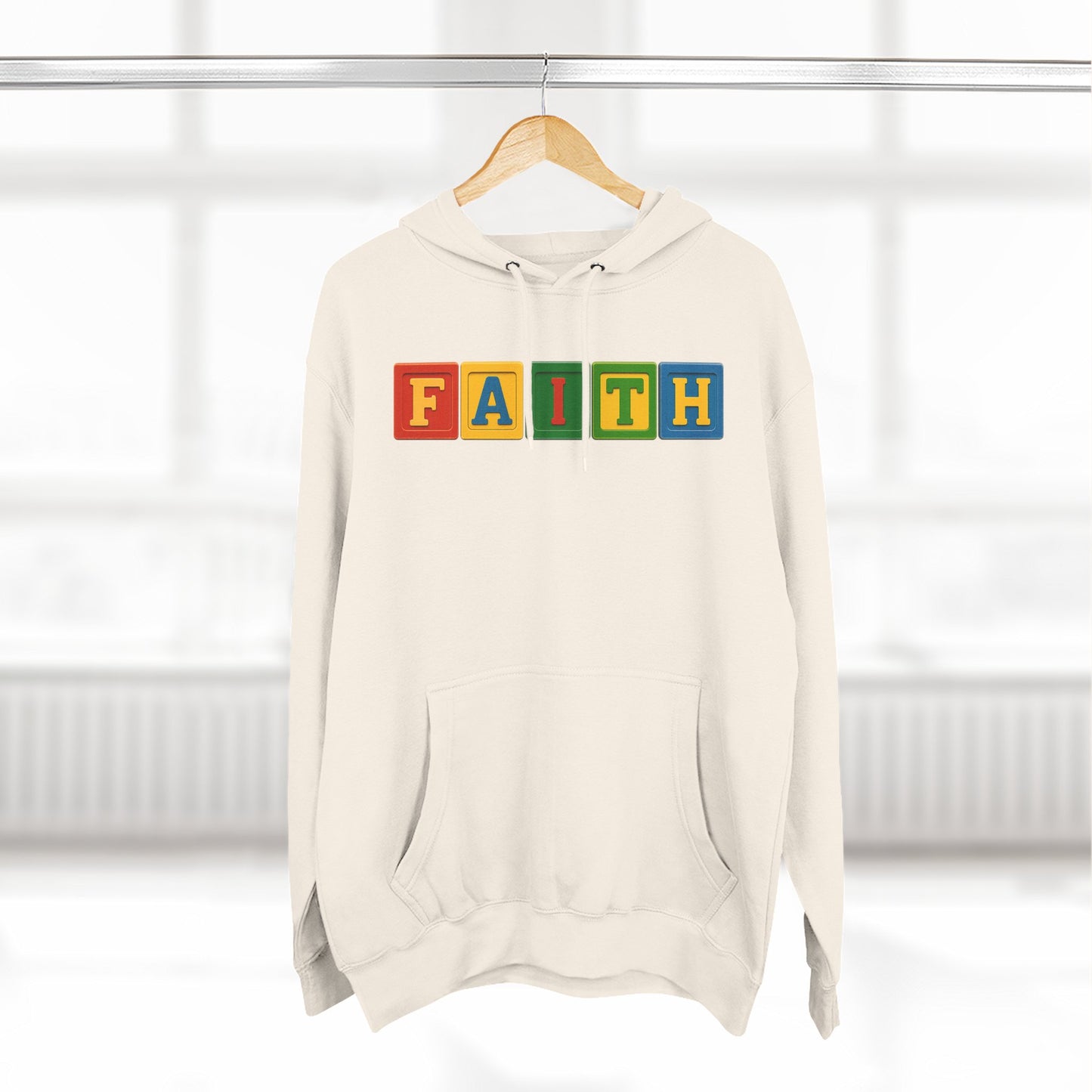 Blocked "Faith" Hoodie
