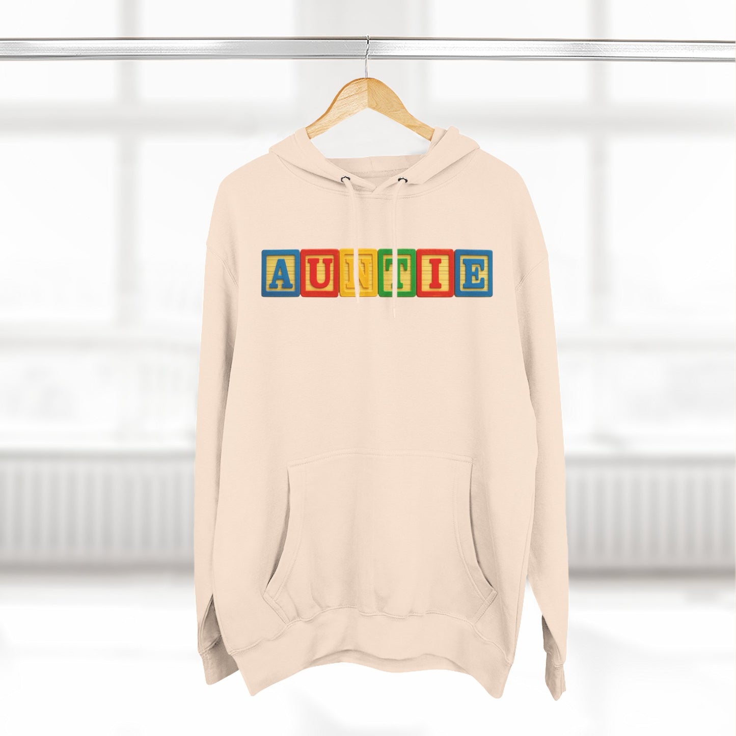 Blocked "Auntie" Hoodie