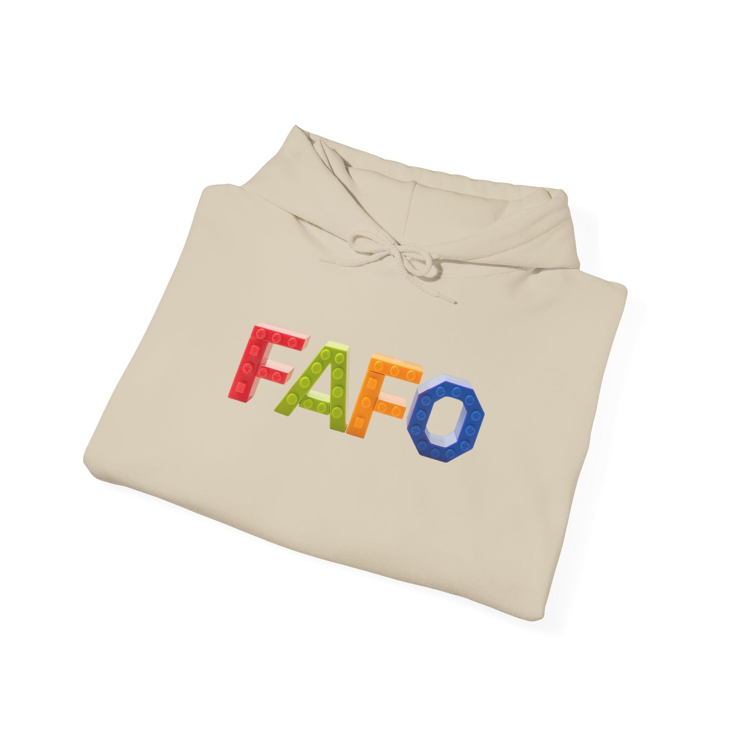 Blocked "FAFO" Hoodie