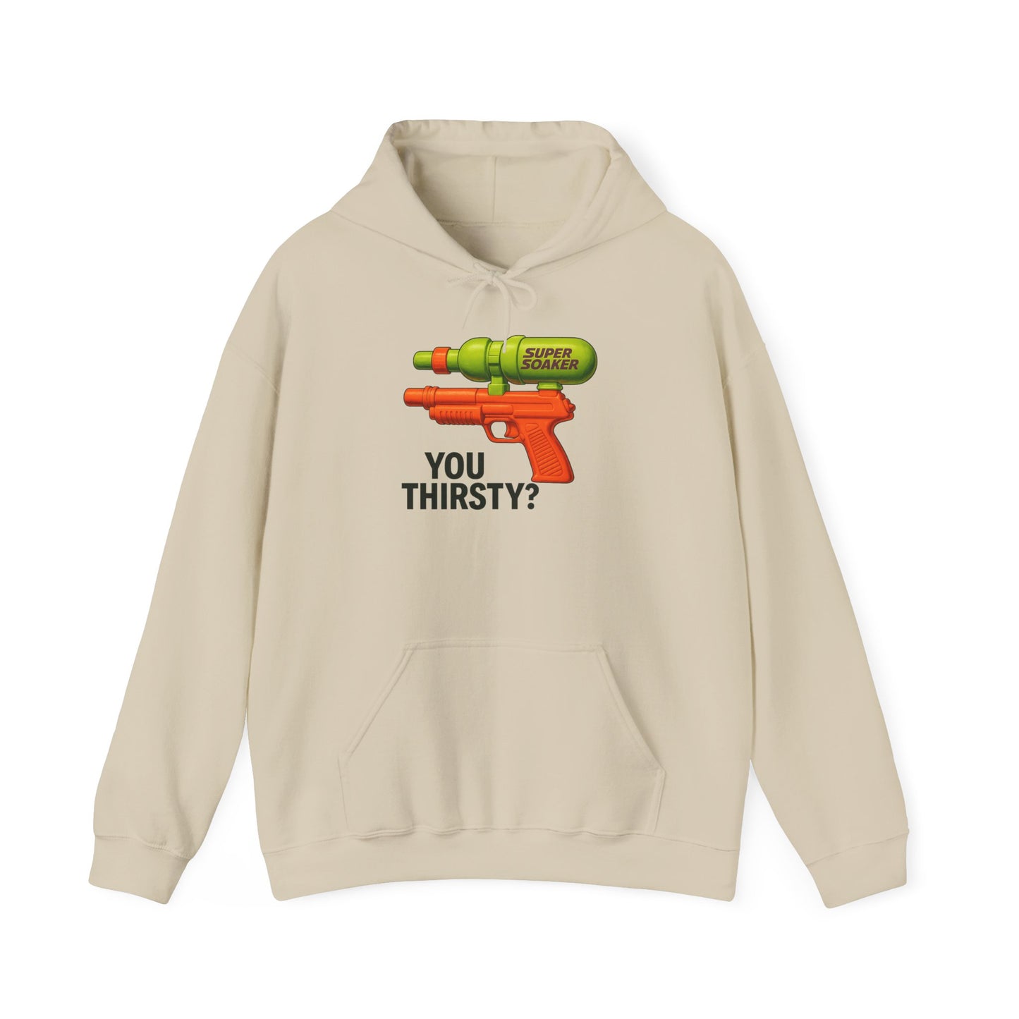 Blocked "Thirsty" Hoodie