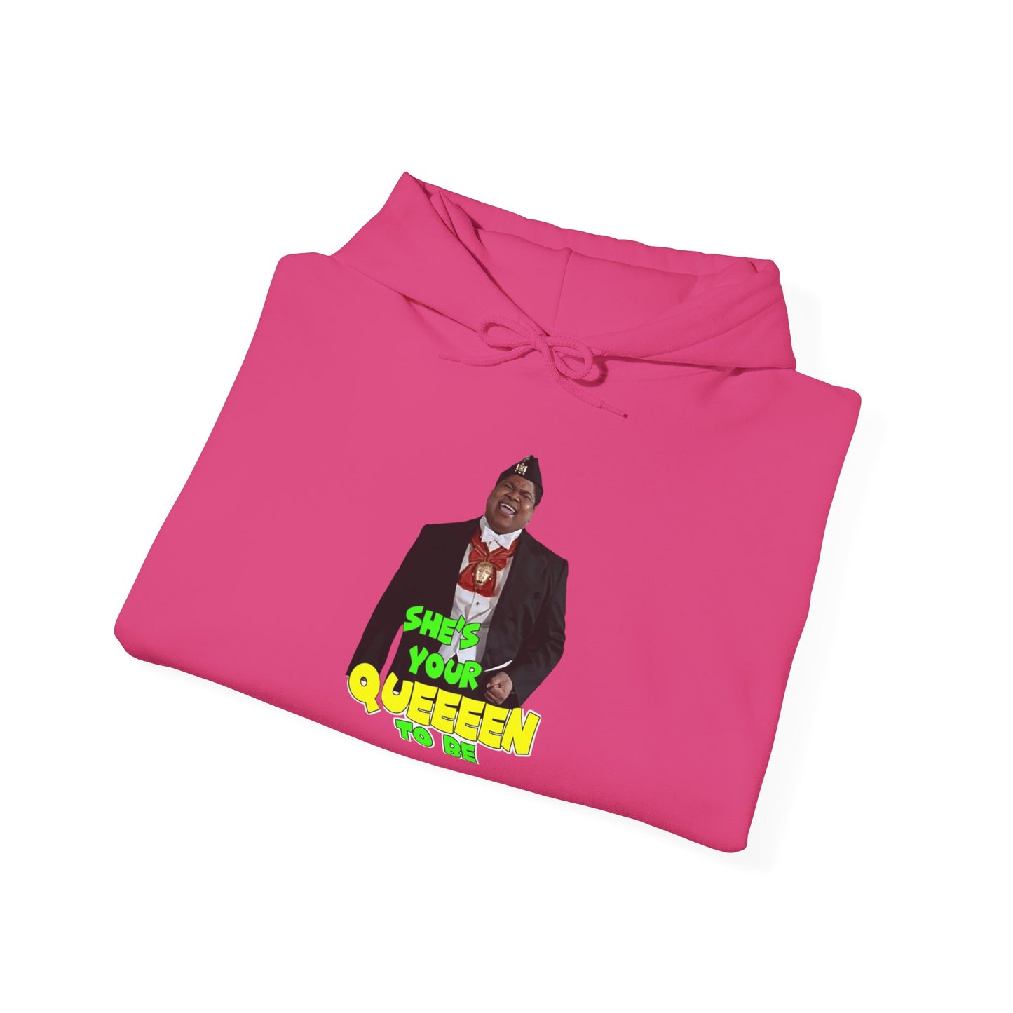 Blocked "Your Queen" Hoodie