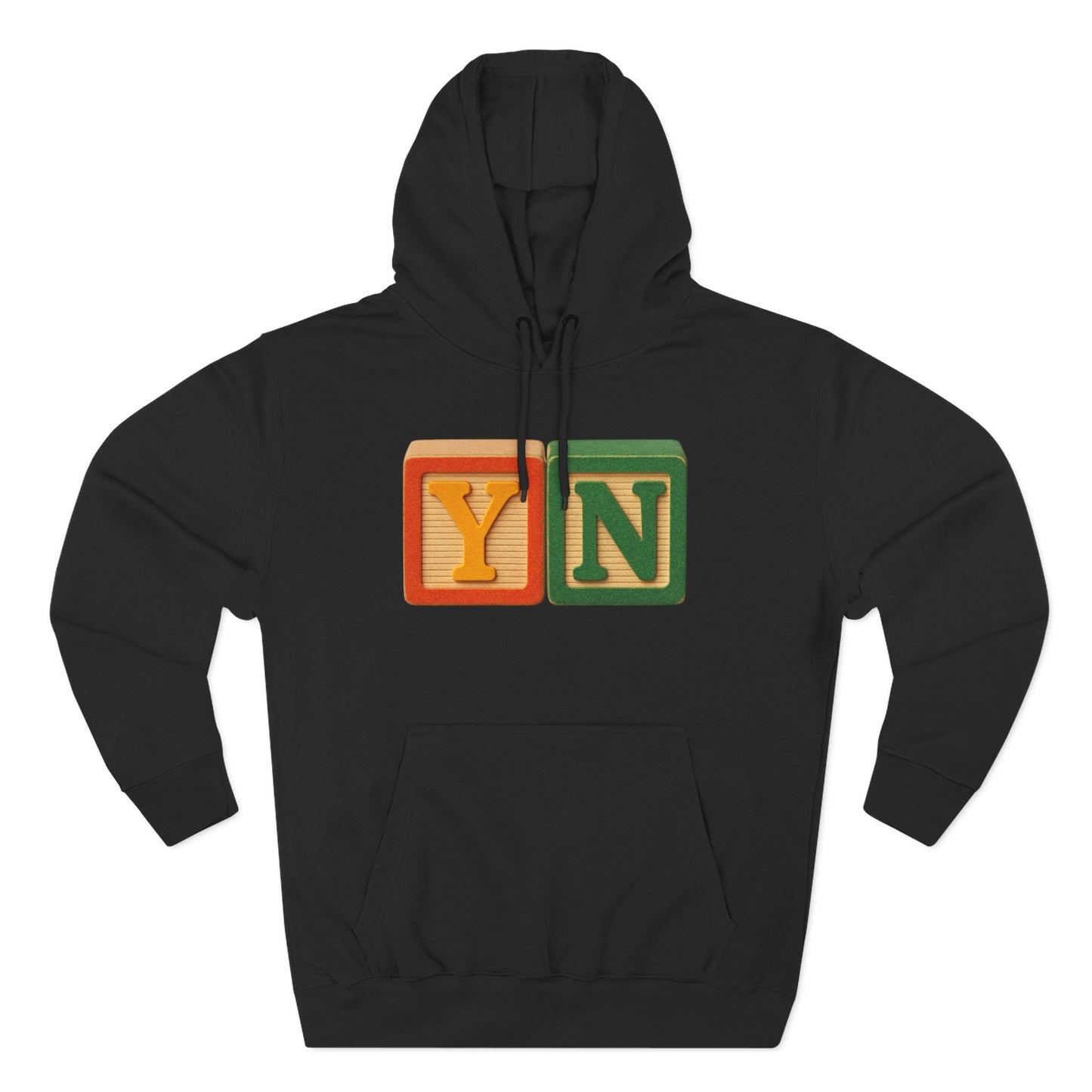 Blocked "YN" Hoodie