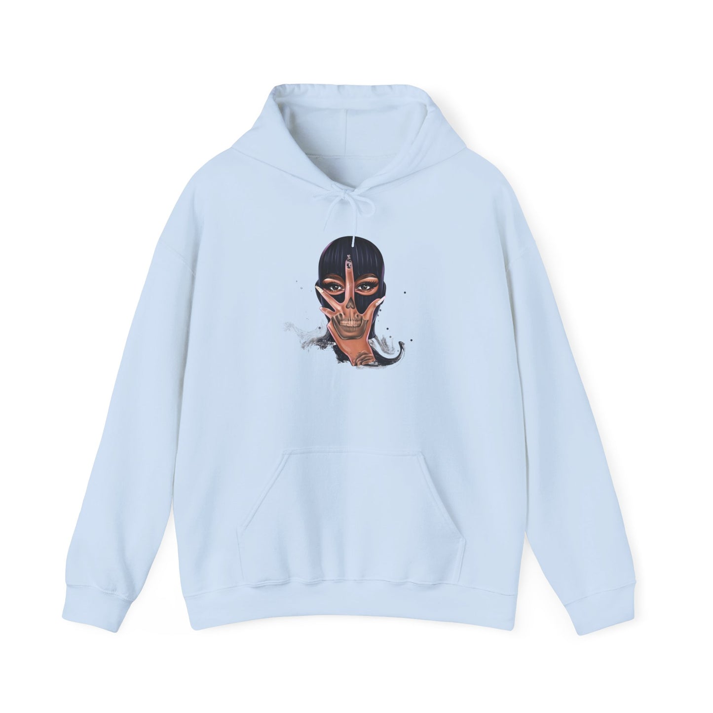 Blocked "Faceless" Hoodie