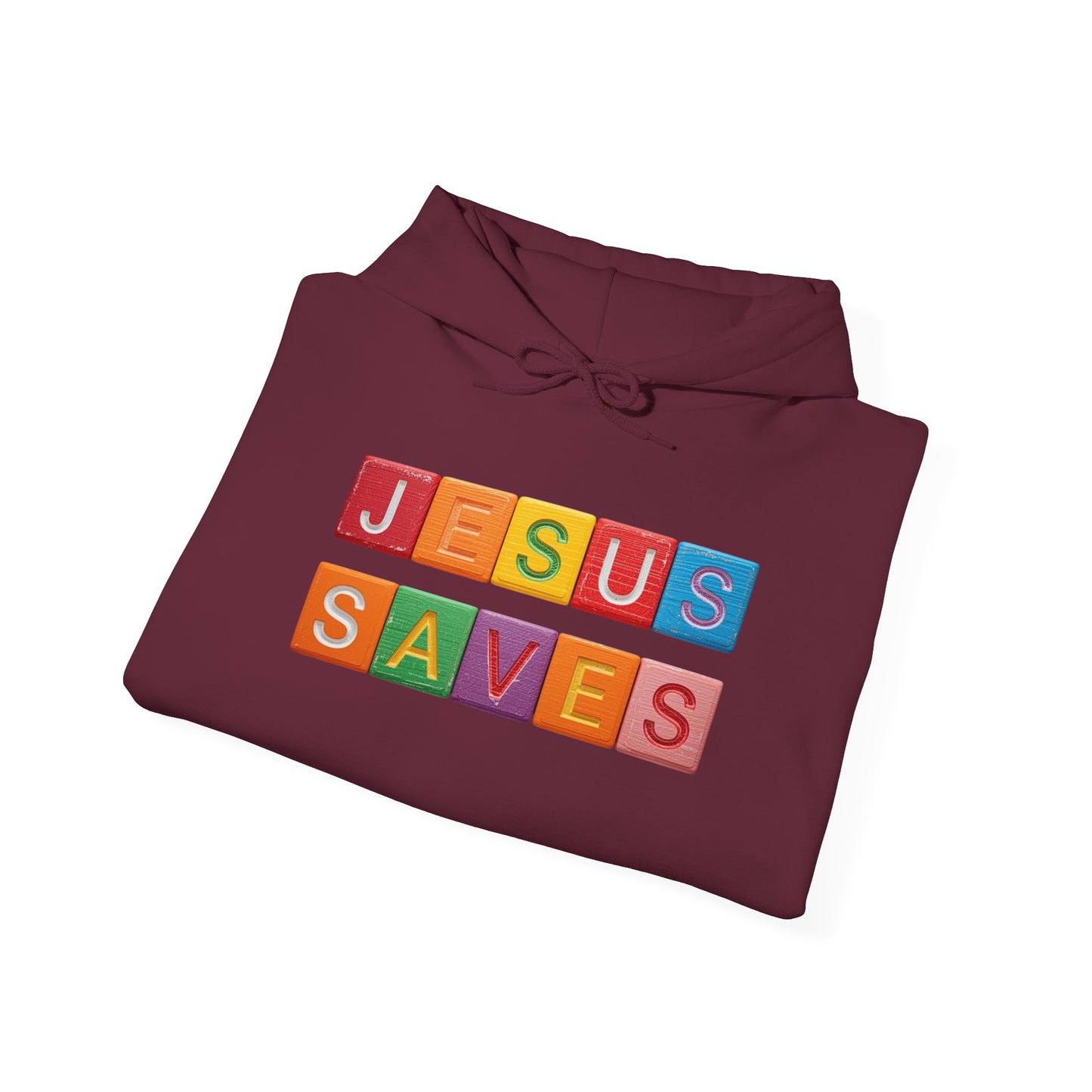 Blocked "Jesus Saves" Hoodie