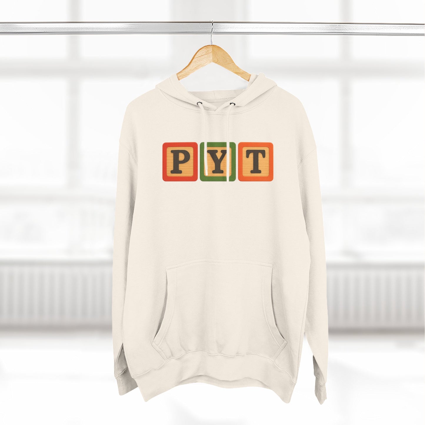 Blocked "PYT" Hoodie