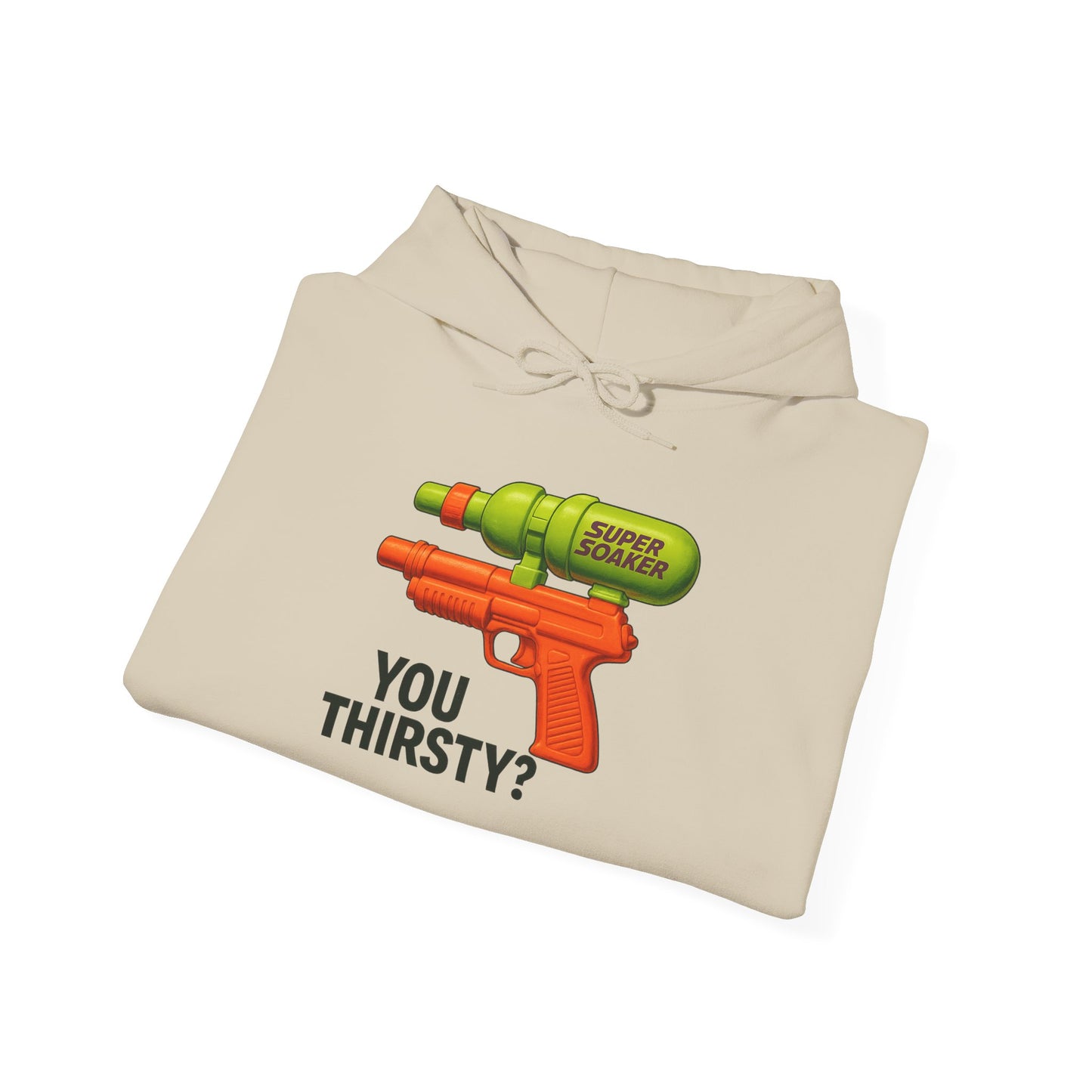 Blocked "Thirsty" Hoodie