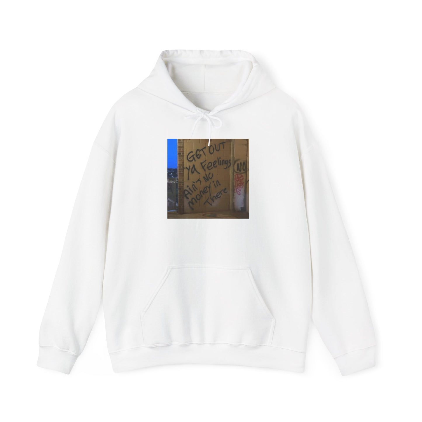 Blocked "No Feelings" Hoodie