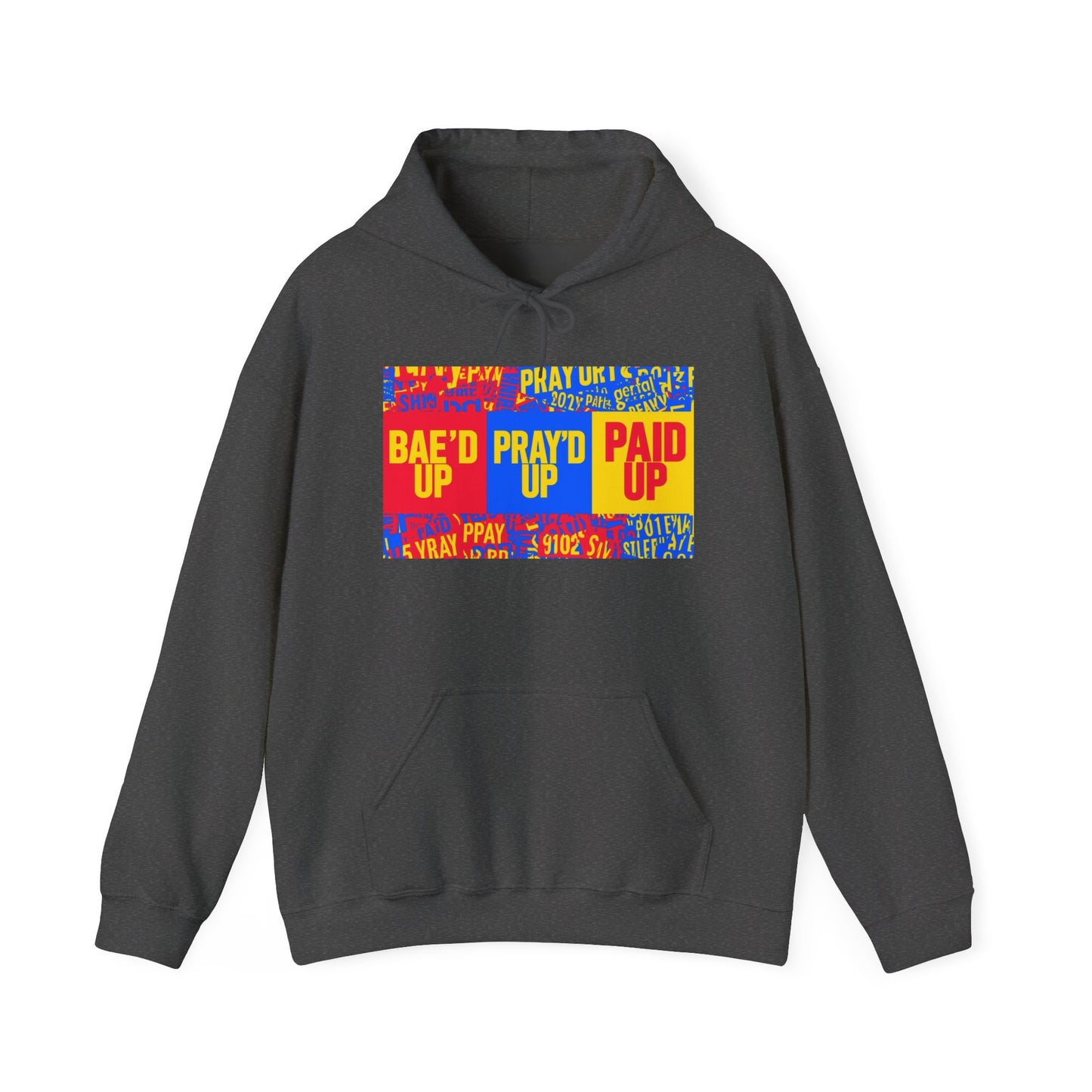 Blocked "Bae'd Up" Hoodie