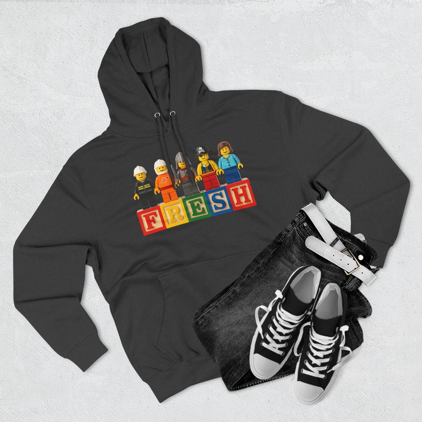 Blocked "LEGO Fresh" Hoodie