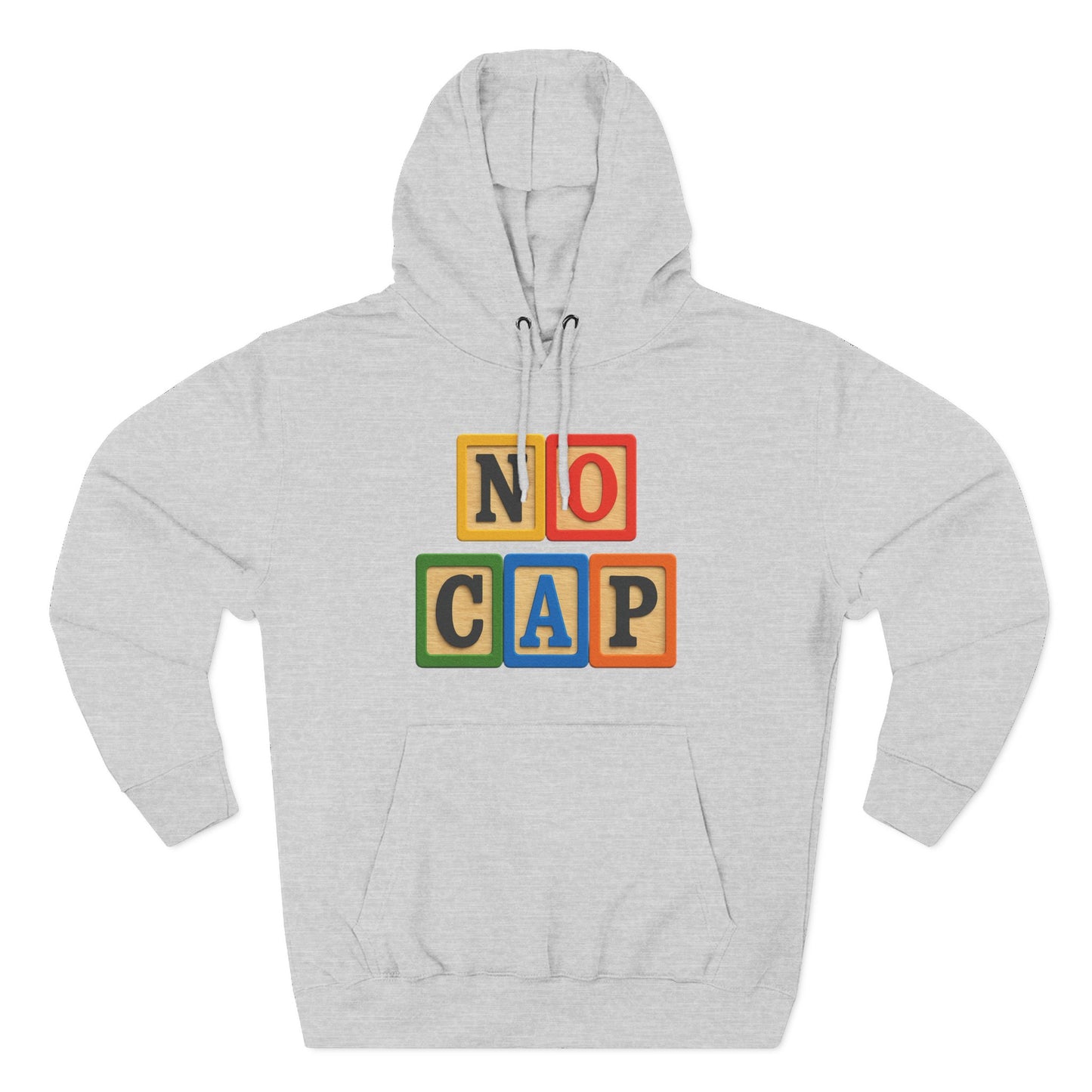 Blocked "No Cap" Hoodie