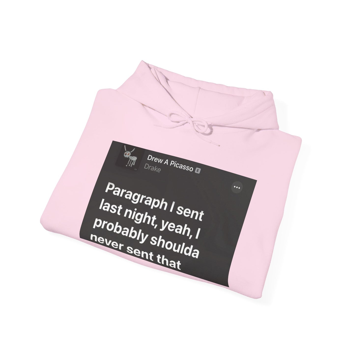 Blocked "Paragraph" Hoodie