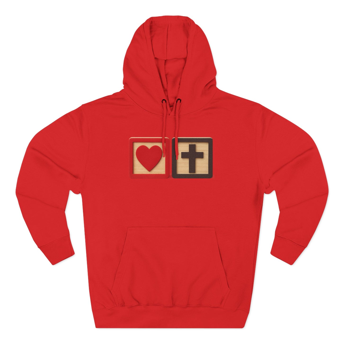 Blocked "Love Christ" Hoodie