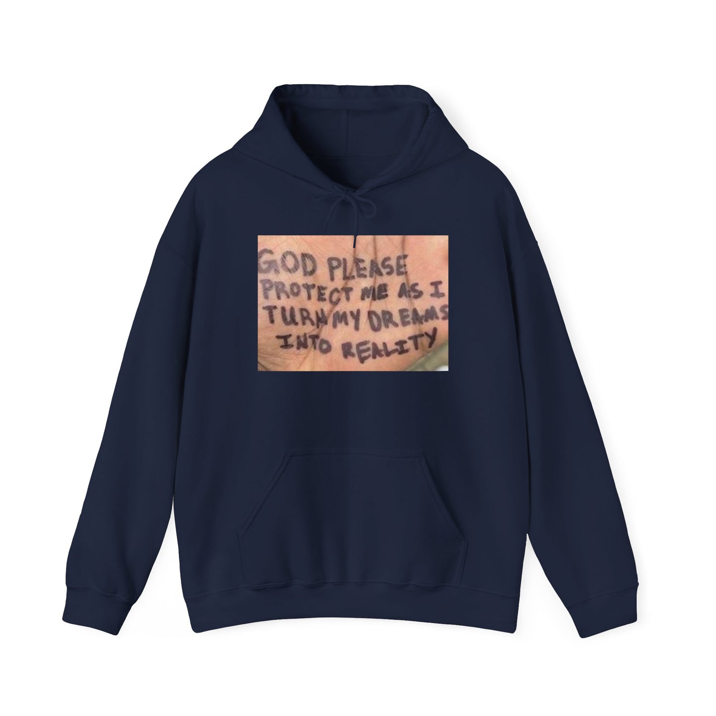 Blocked "Praying Hand" Hoodie