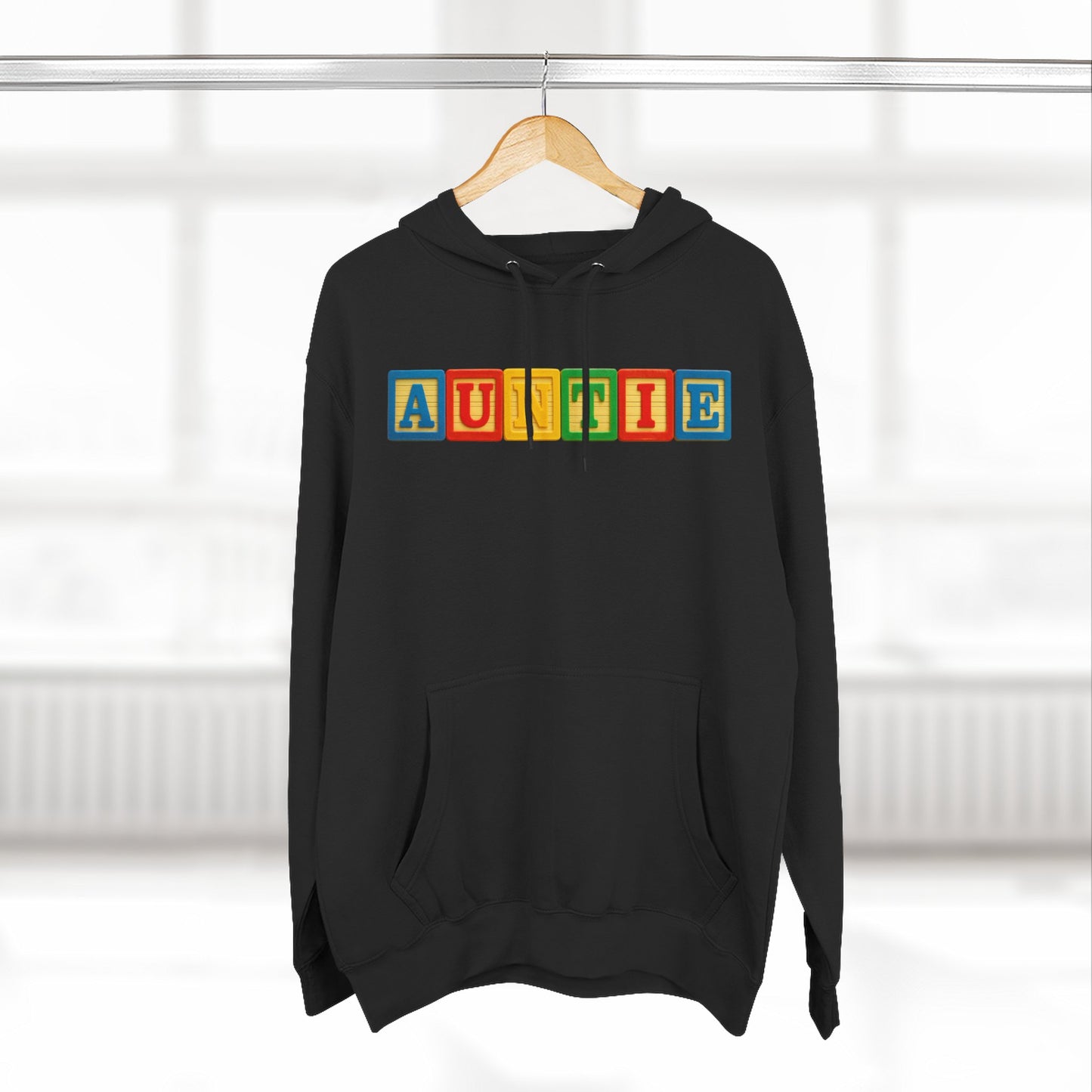 Blocked "Auntie" Hoodie