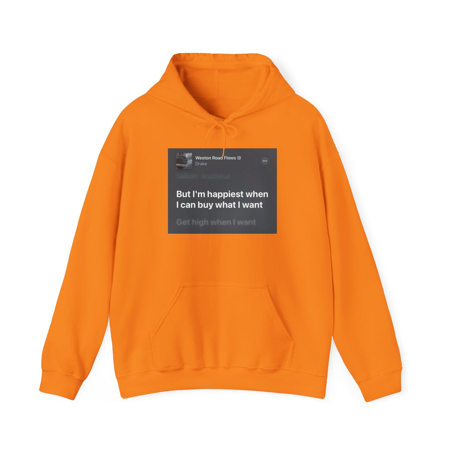 Blocked "Happiest" Hoodie