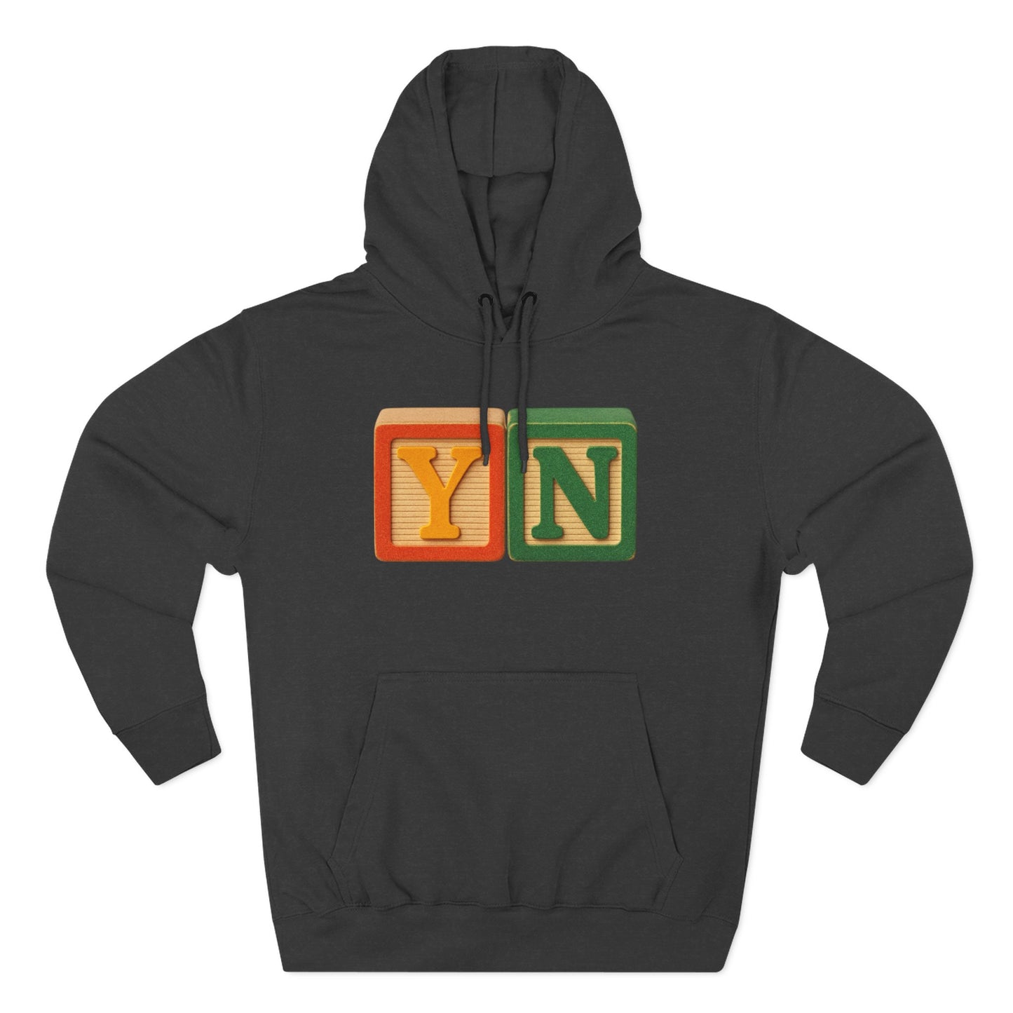 Blocked "YN" Hoodie