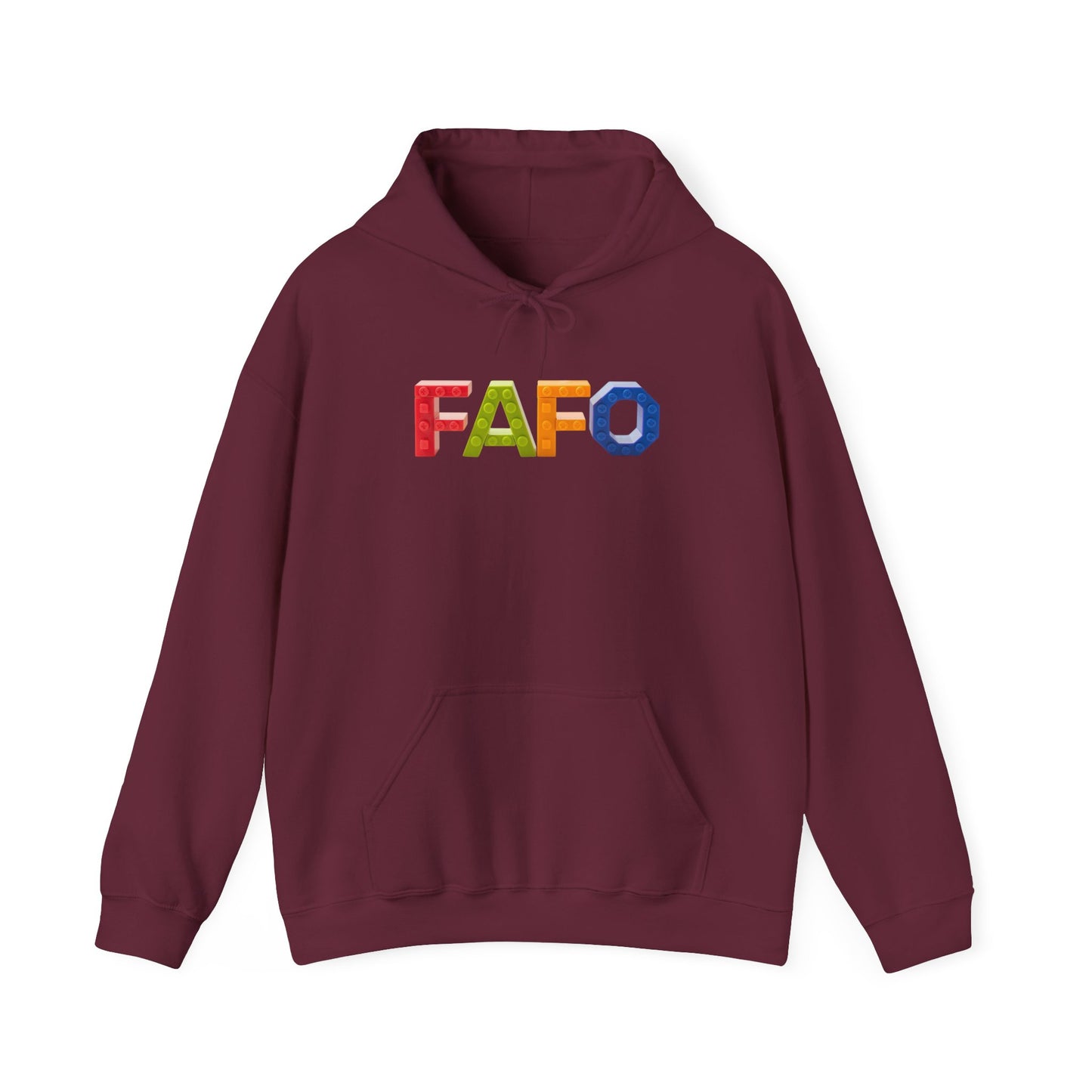 Blocked "FAFO" Hoodie