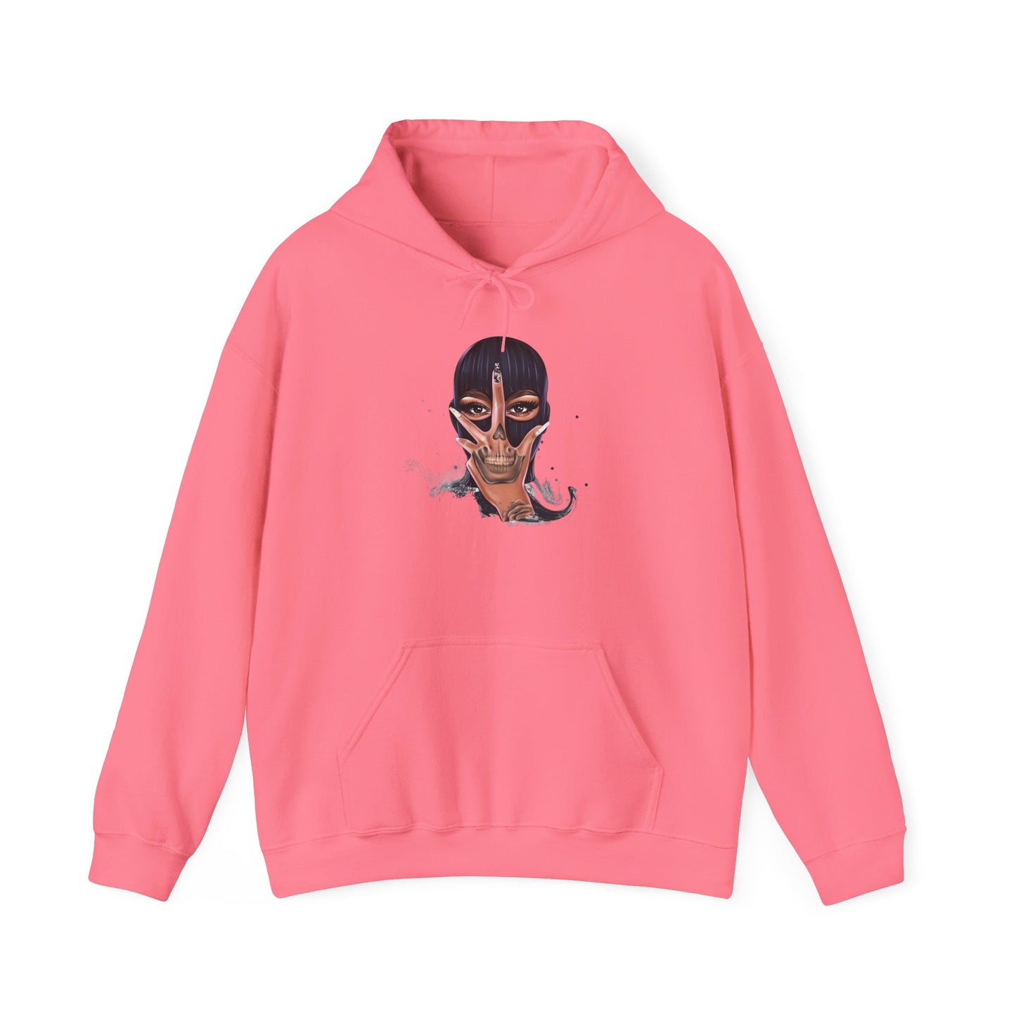 Blocked "Faceless" Hoodie