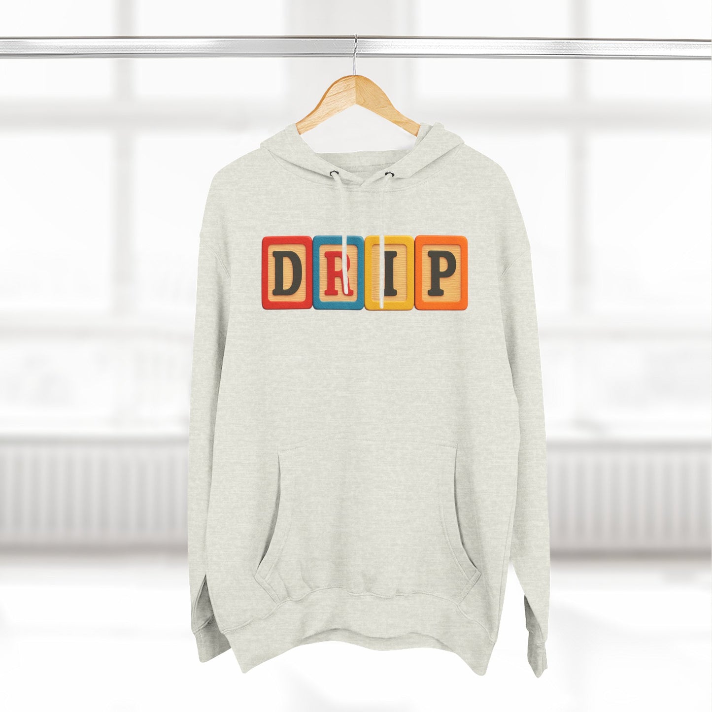 Blocked "DRIP" Hoodie
