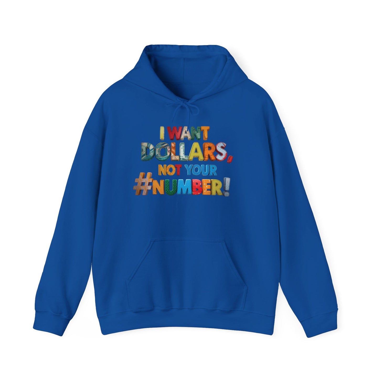 Blocked "Dollars" Hoodie