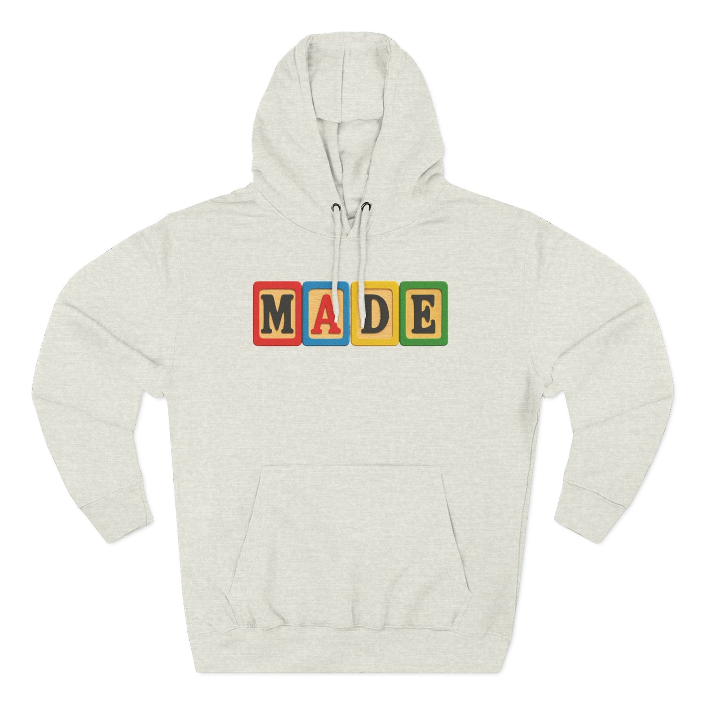 Blocked "Made" Hoodie