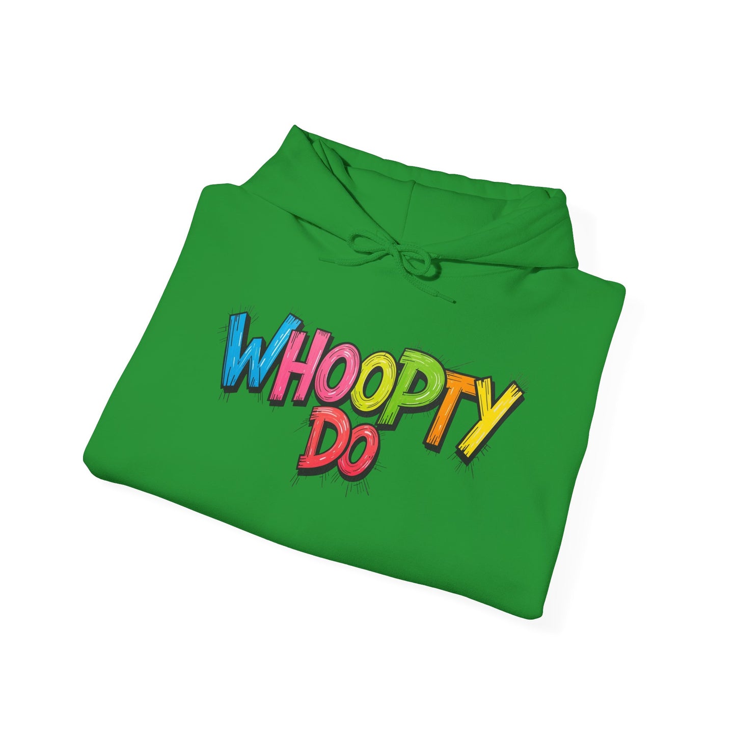Blocked "Whoopty Do" Hoodie