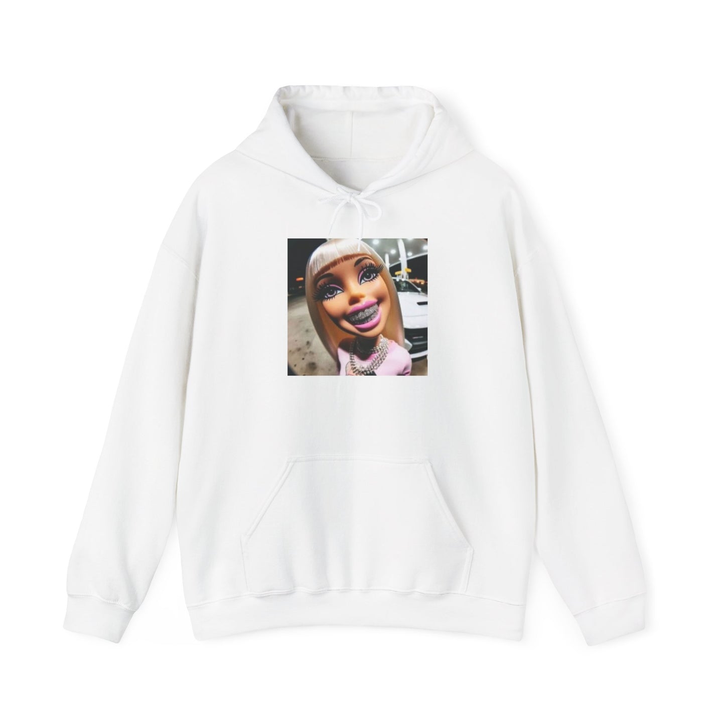 Blocked "Selfie" Hoodie