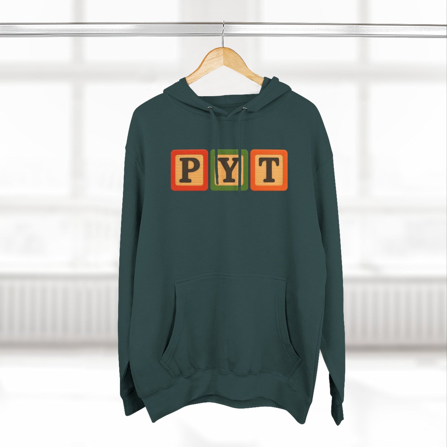 Blocked "PYT" Hoodie