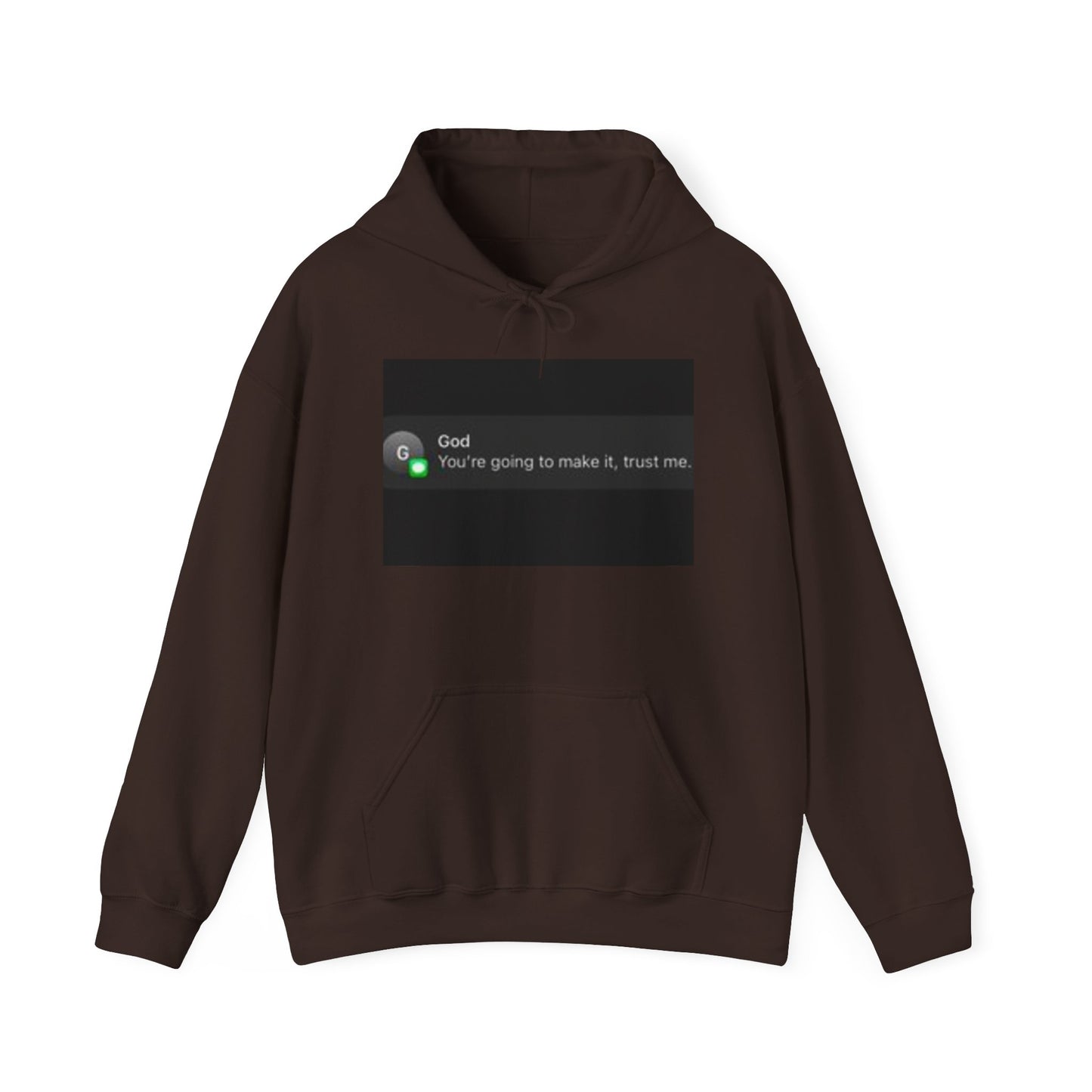 Blocked "God's Texting" Hoodie