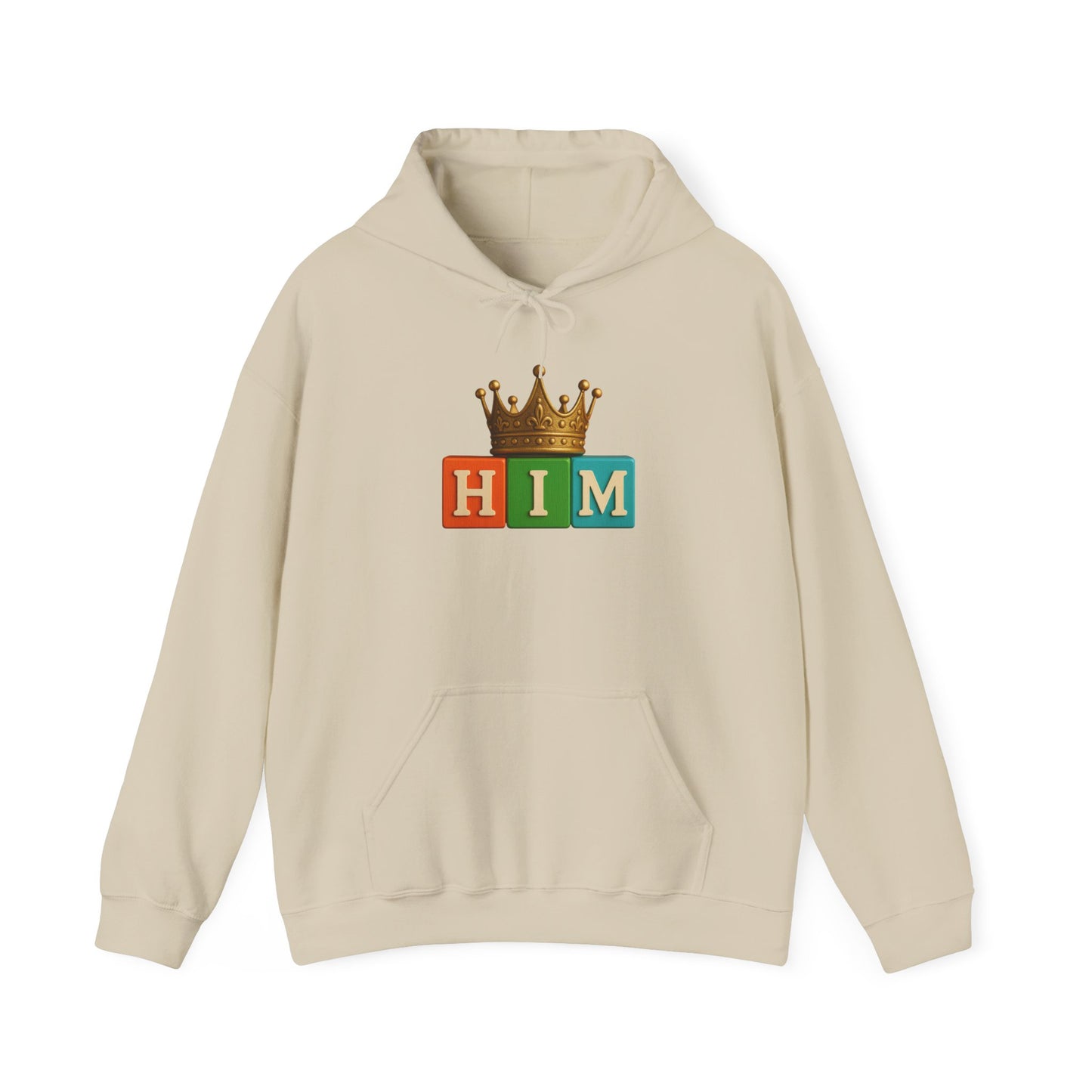 Blocked "HIM" Hoodie