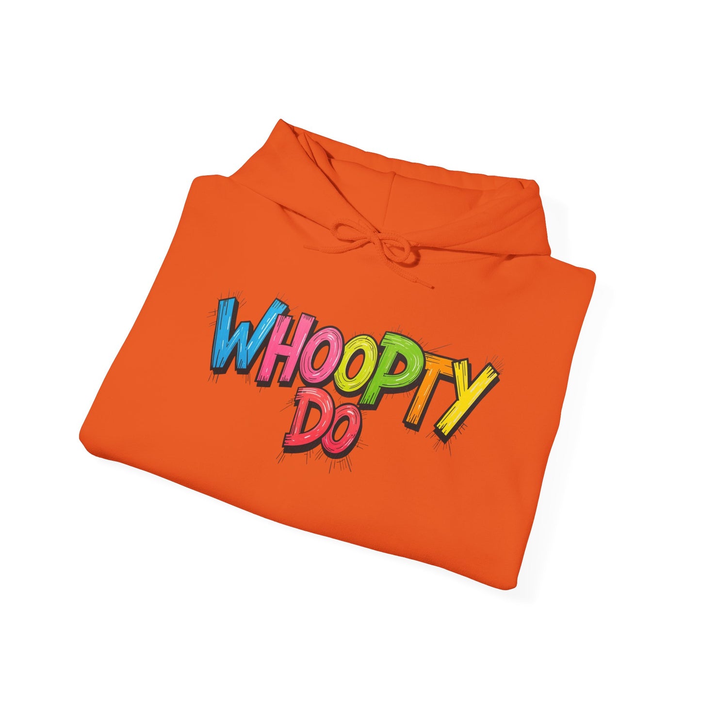 Blocked "Whoopty Do" Hoodie