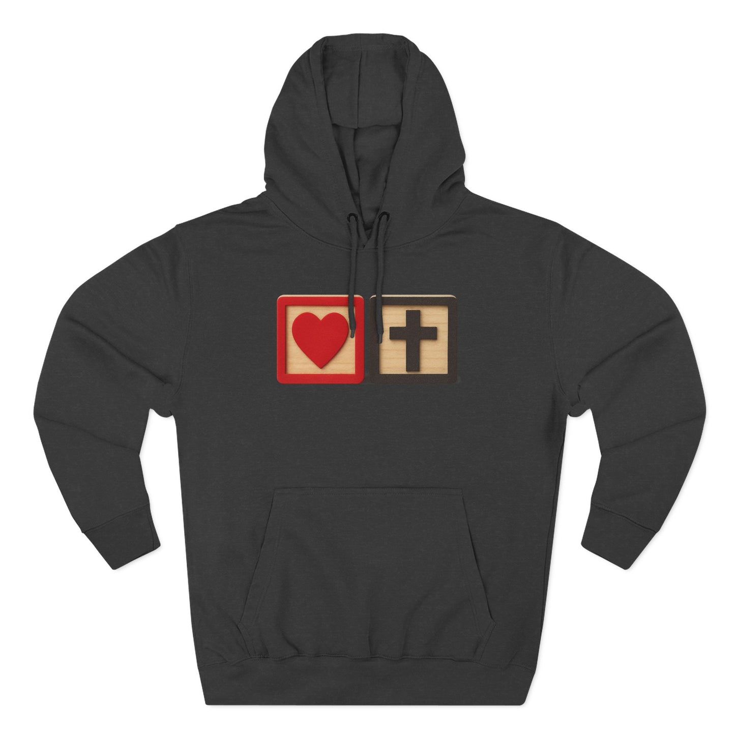 Blocked "Love Christ" Hoodie