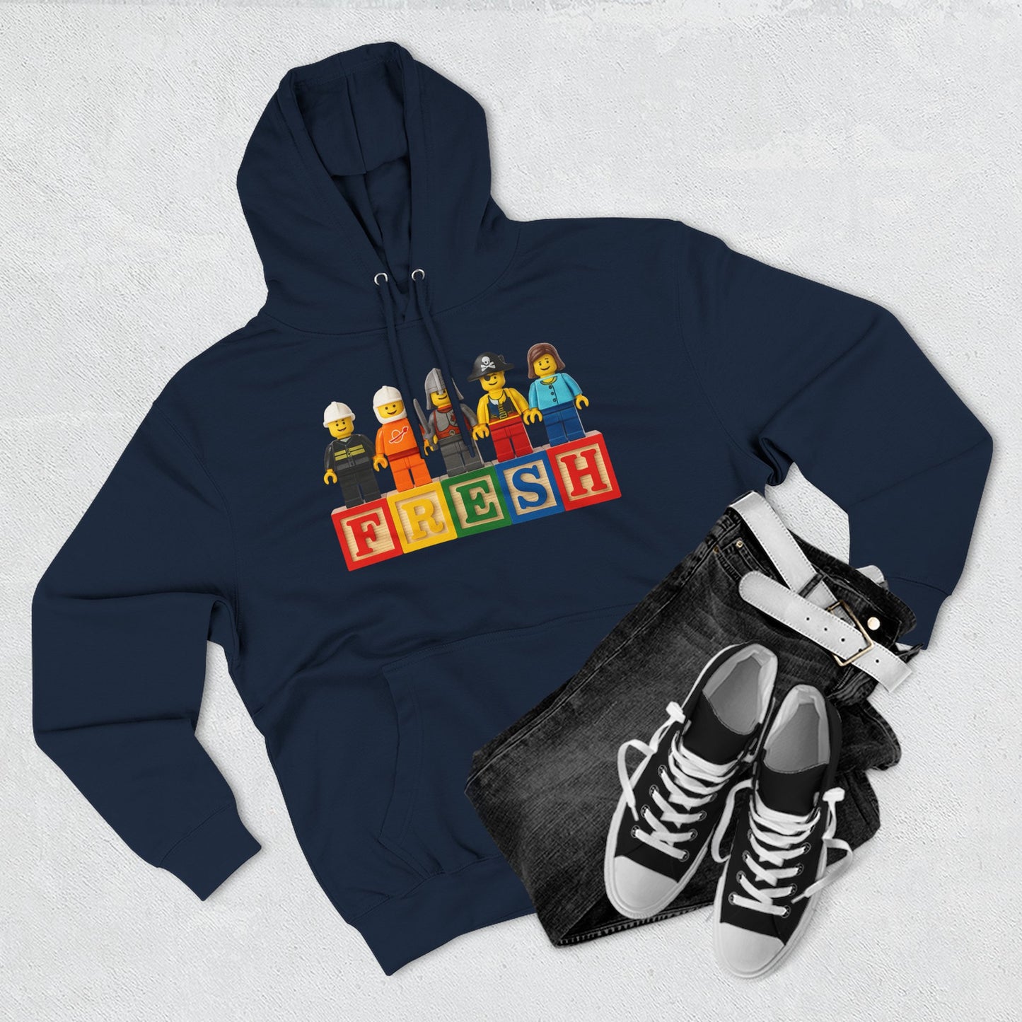 Blocked "LEGO Fresh" Hoodie