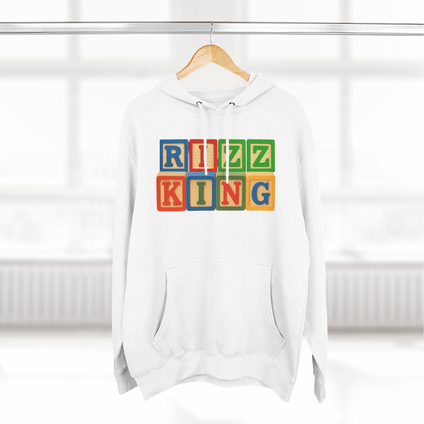 Blocked "Rizz King" Hoodie