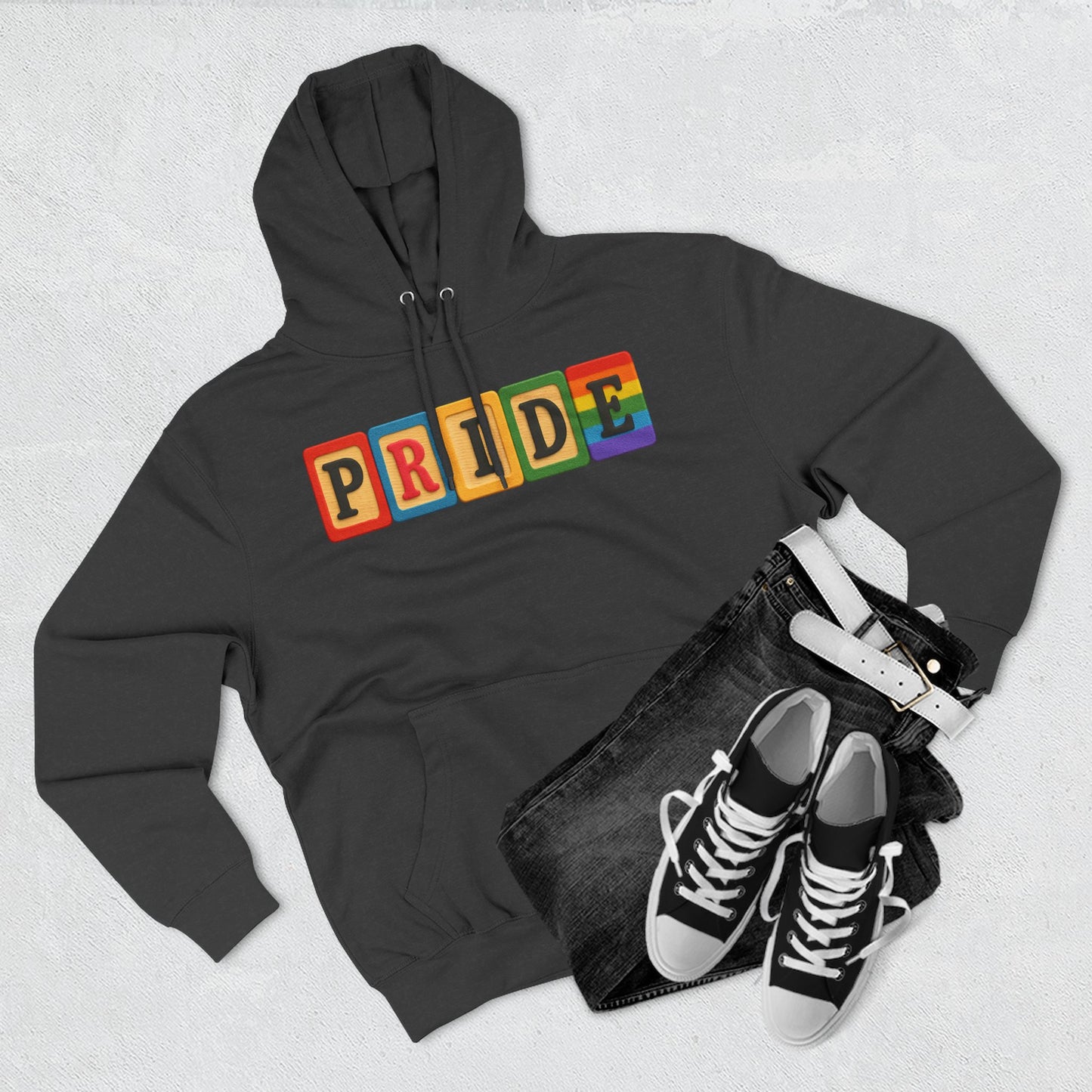 Blocked "Pride" Hoodie