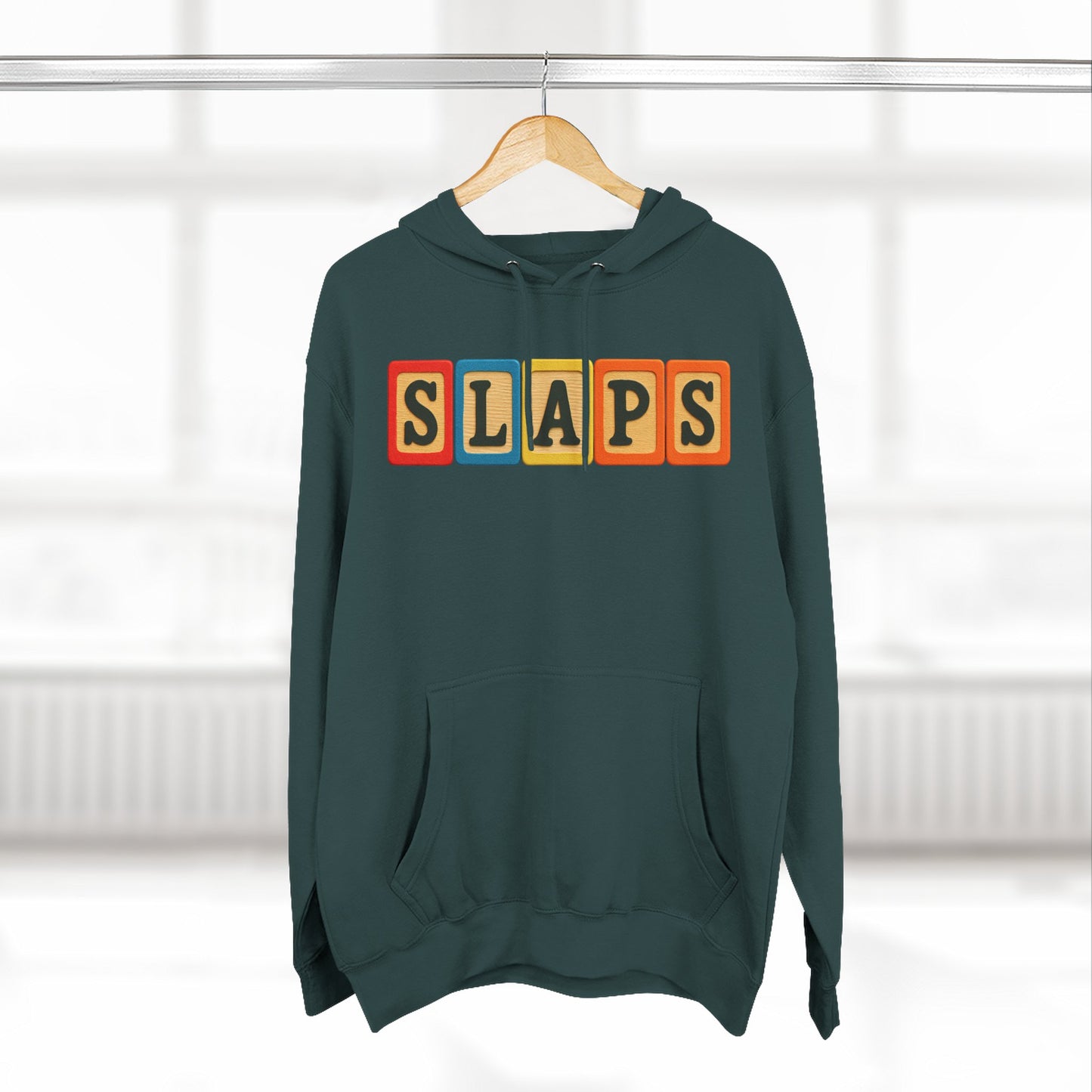 Blocked "SLAPS" Hoodie