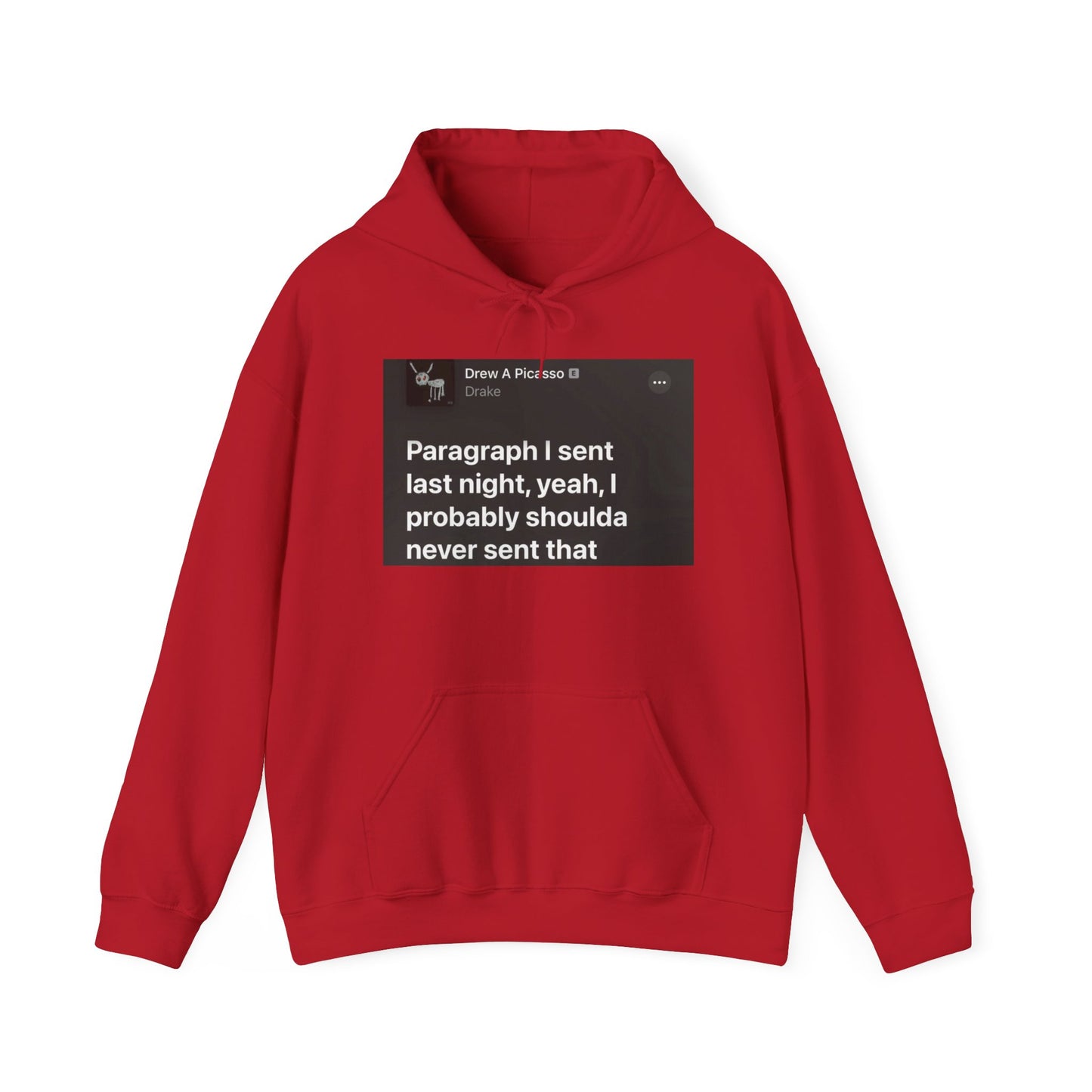 Blocked "Paragraph" Hoodie