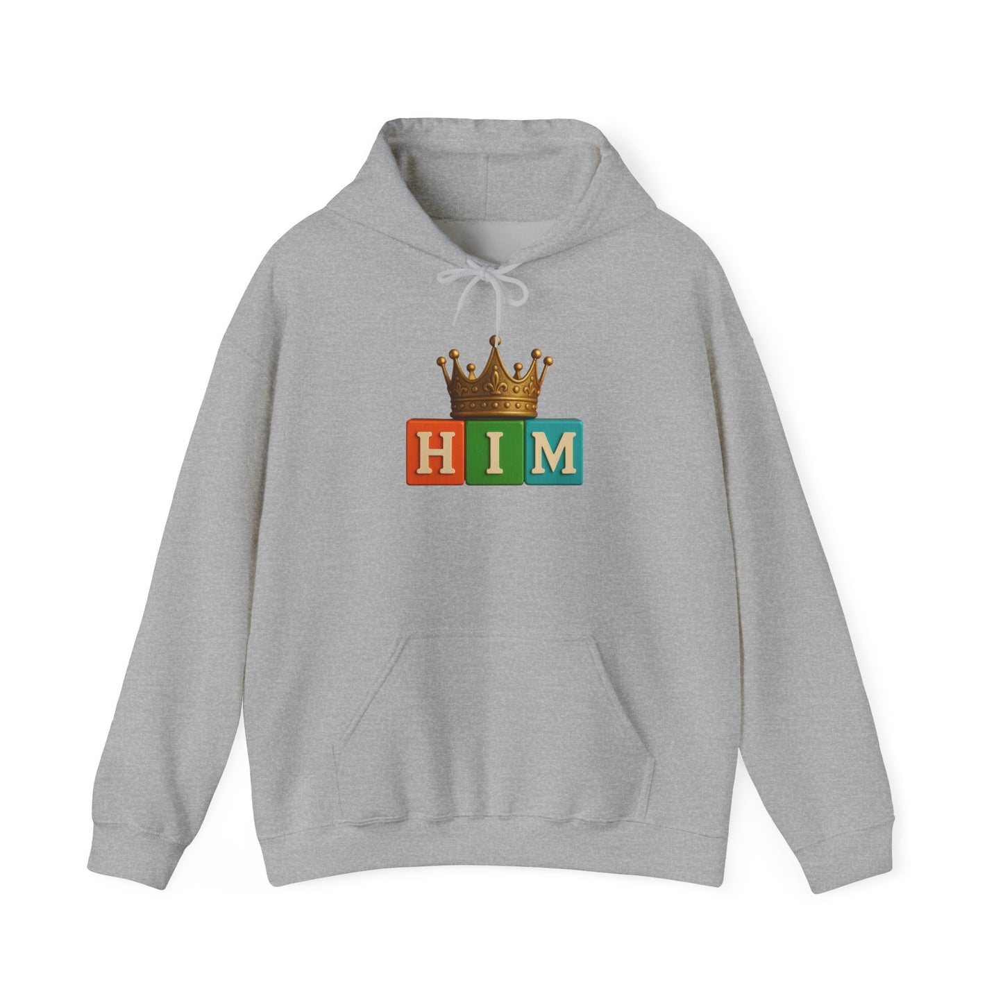 Blocked "HIM" Hoodie