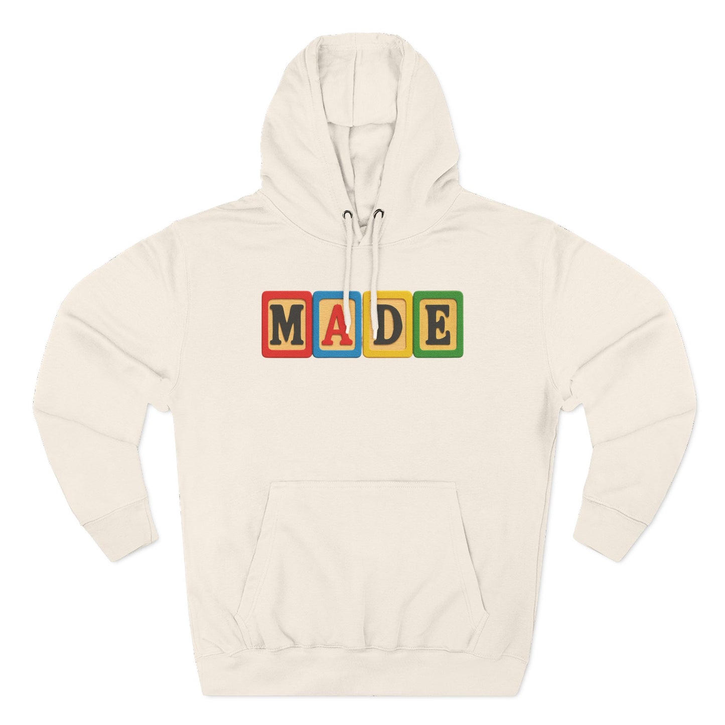 Blocked "Made" Hoodie
