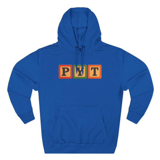 Blocked "PYT" Hoodie