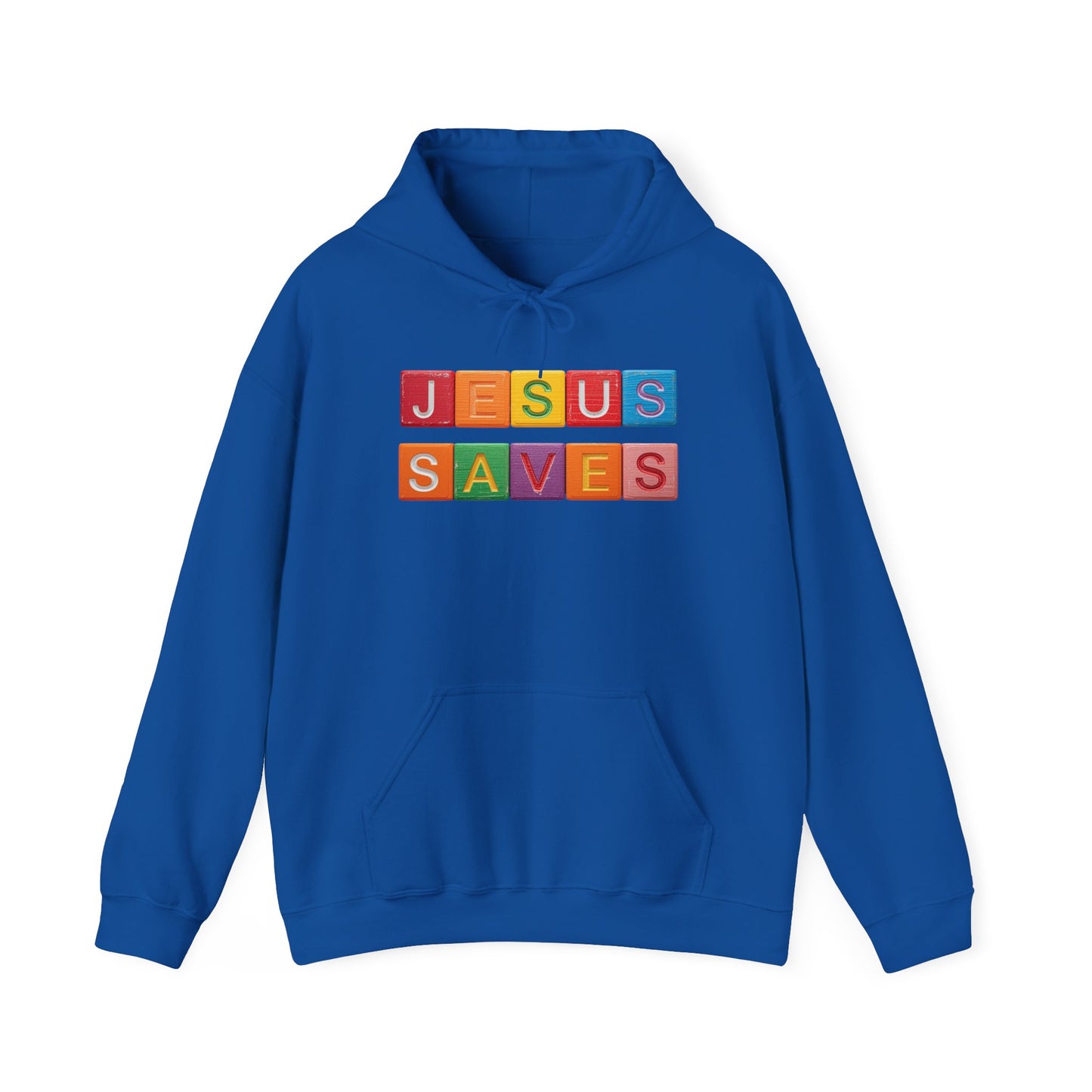 Blocked "Jesus Saves" Hoodie