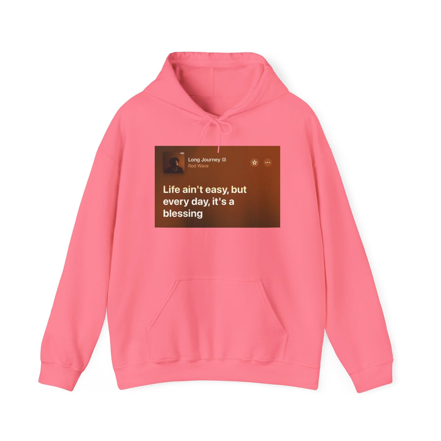 Blocked "Life" Hoodie