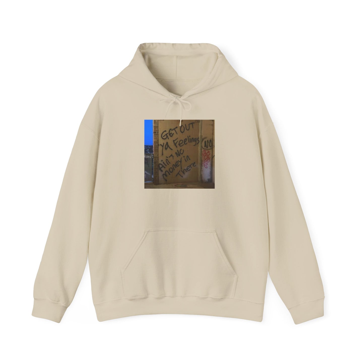 Blocked "No Feelings" Hoodie