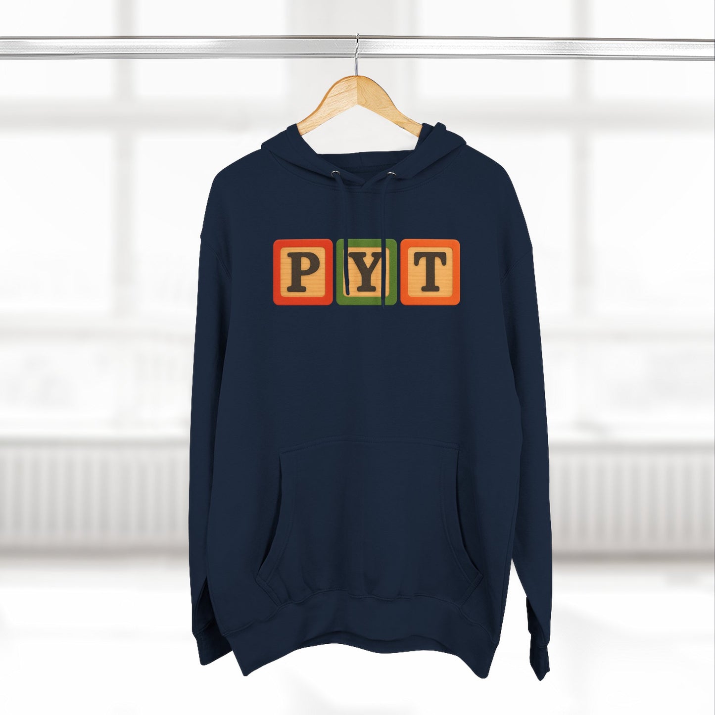 Blocked "PYT" Hoodie